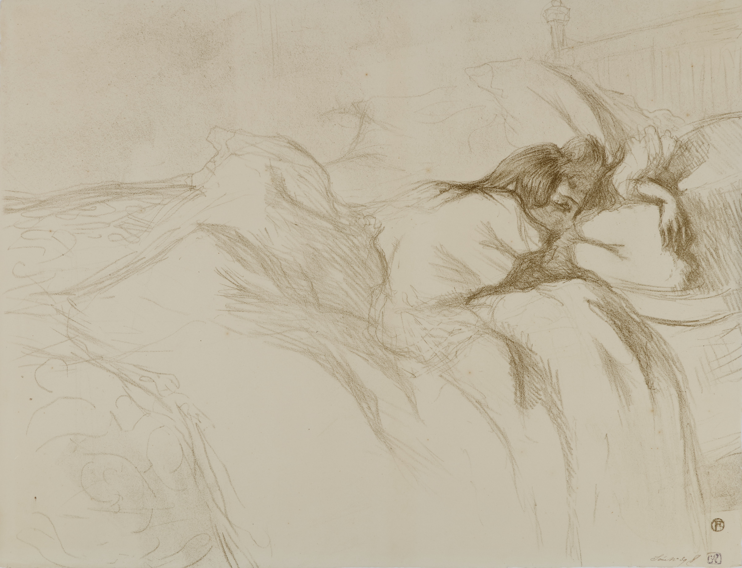 Elles: Woman Reclining, Awakening (Femme couchée, reveil)
