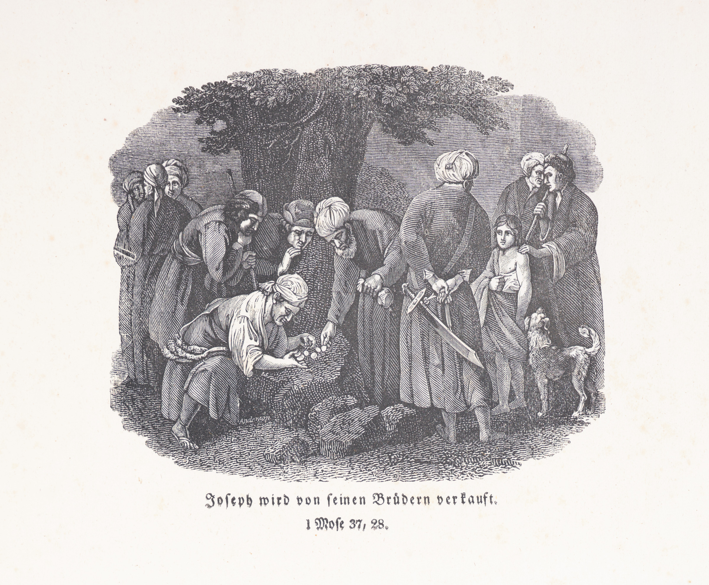 Joseph Sold by His Brethren