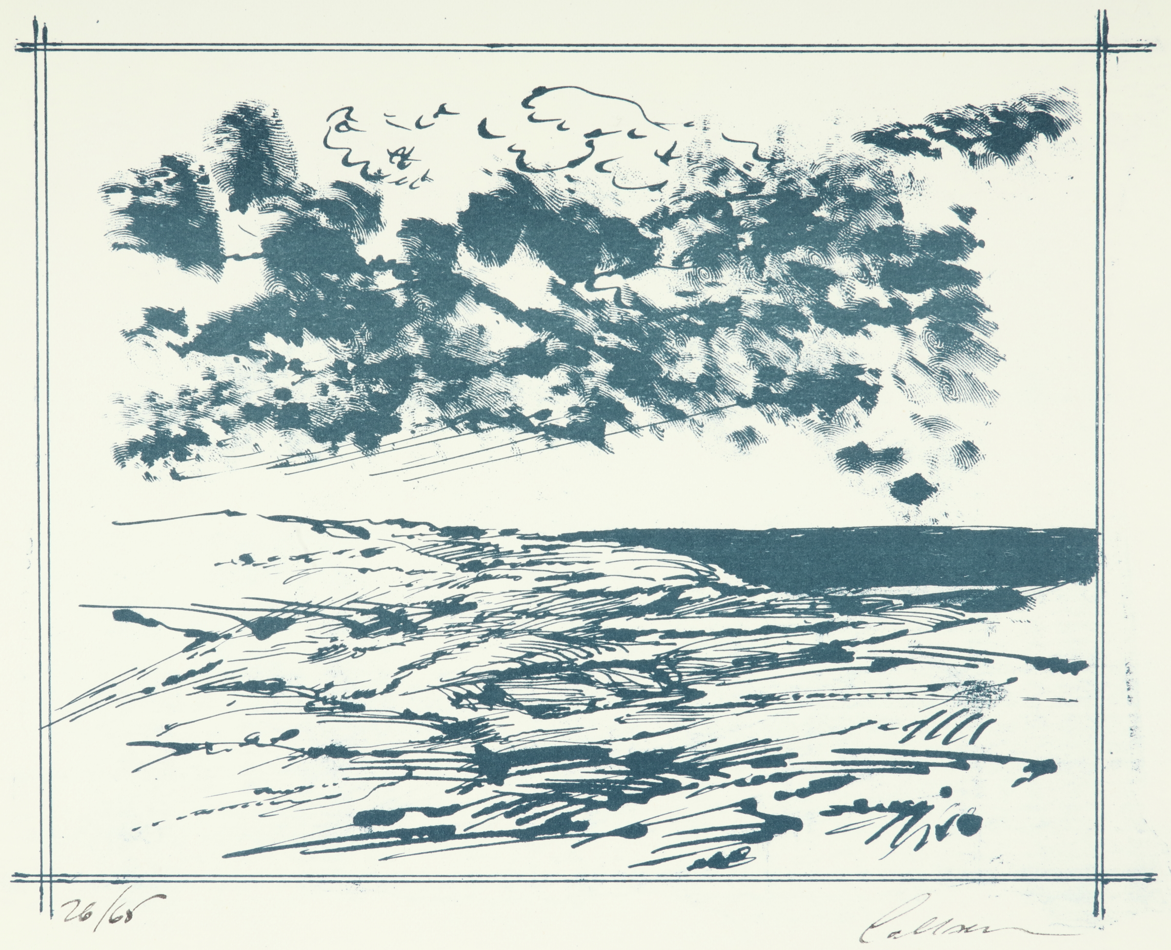 Landscape with Clouds