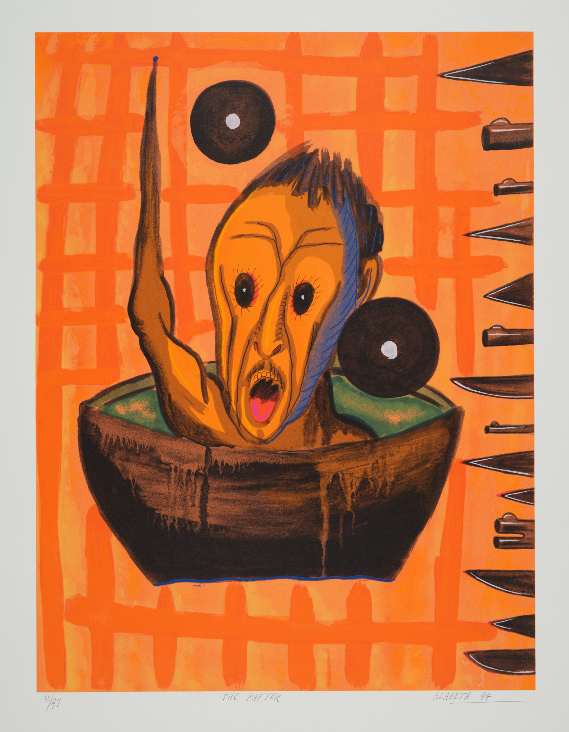 The Rafter, from the portfolio of five screenprints “Five”