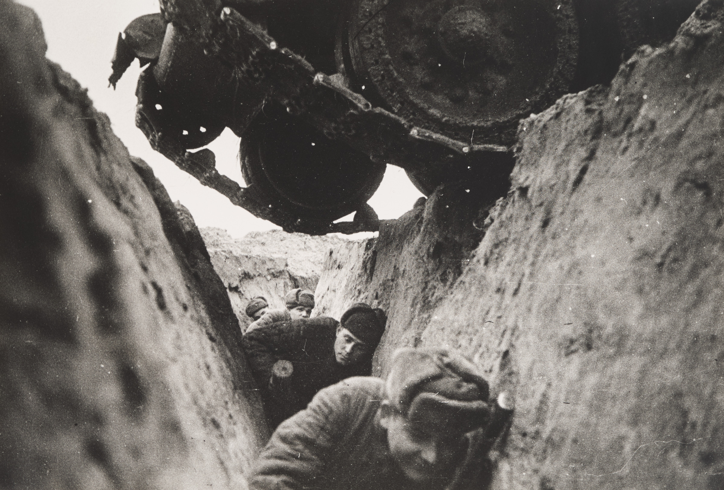 Tank over Trenches