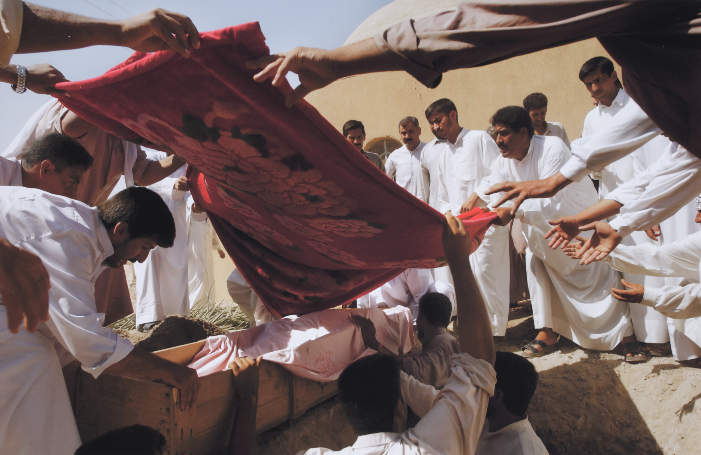 Grandmother Burial Falluja