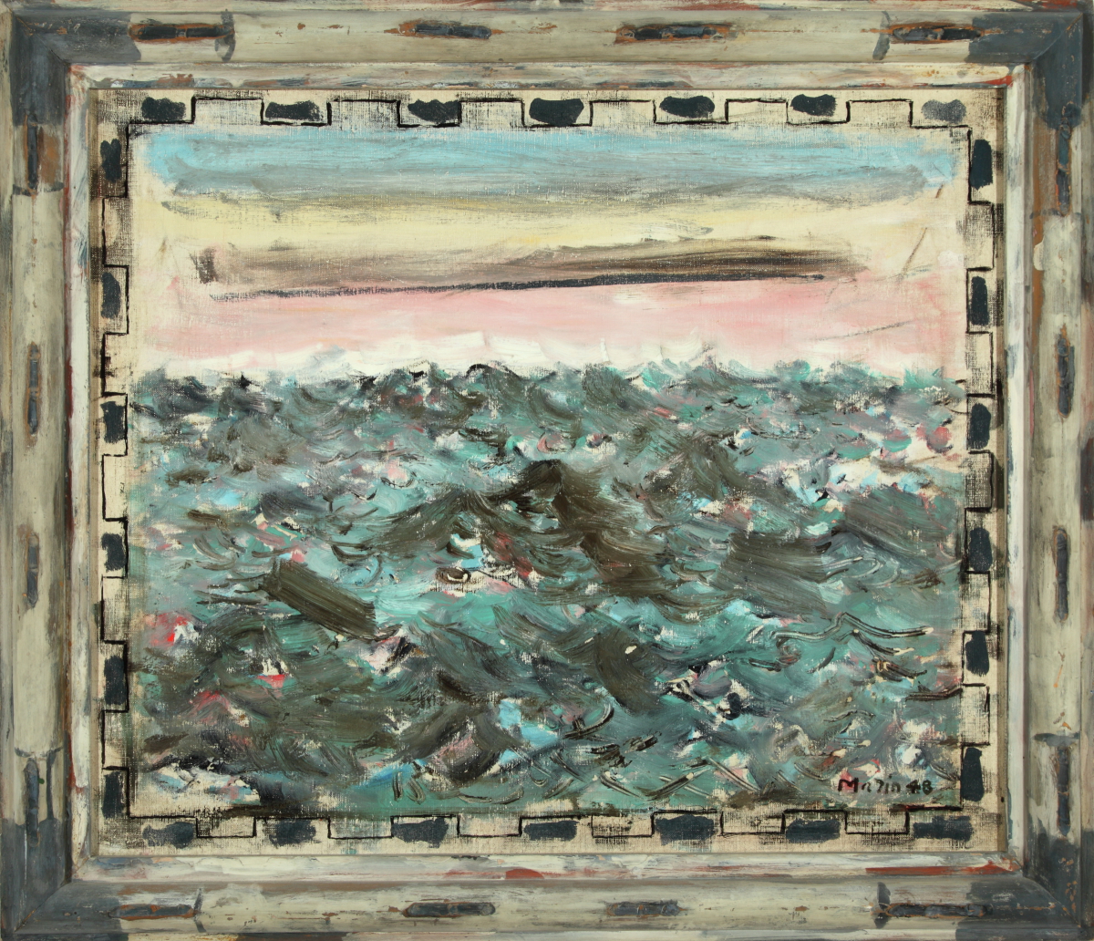 Sea, Light Red and Cerulean Blue