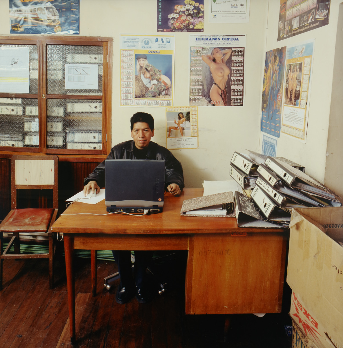 Bolivia-22/2005 [Pot., DRC (b. 1972)] from the Bureaucratics series
