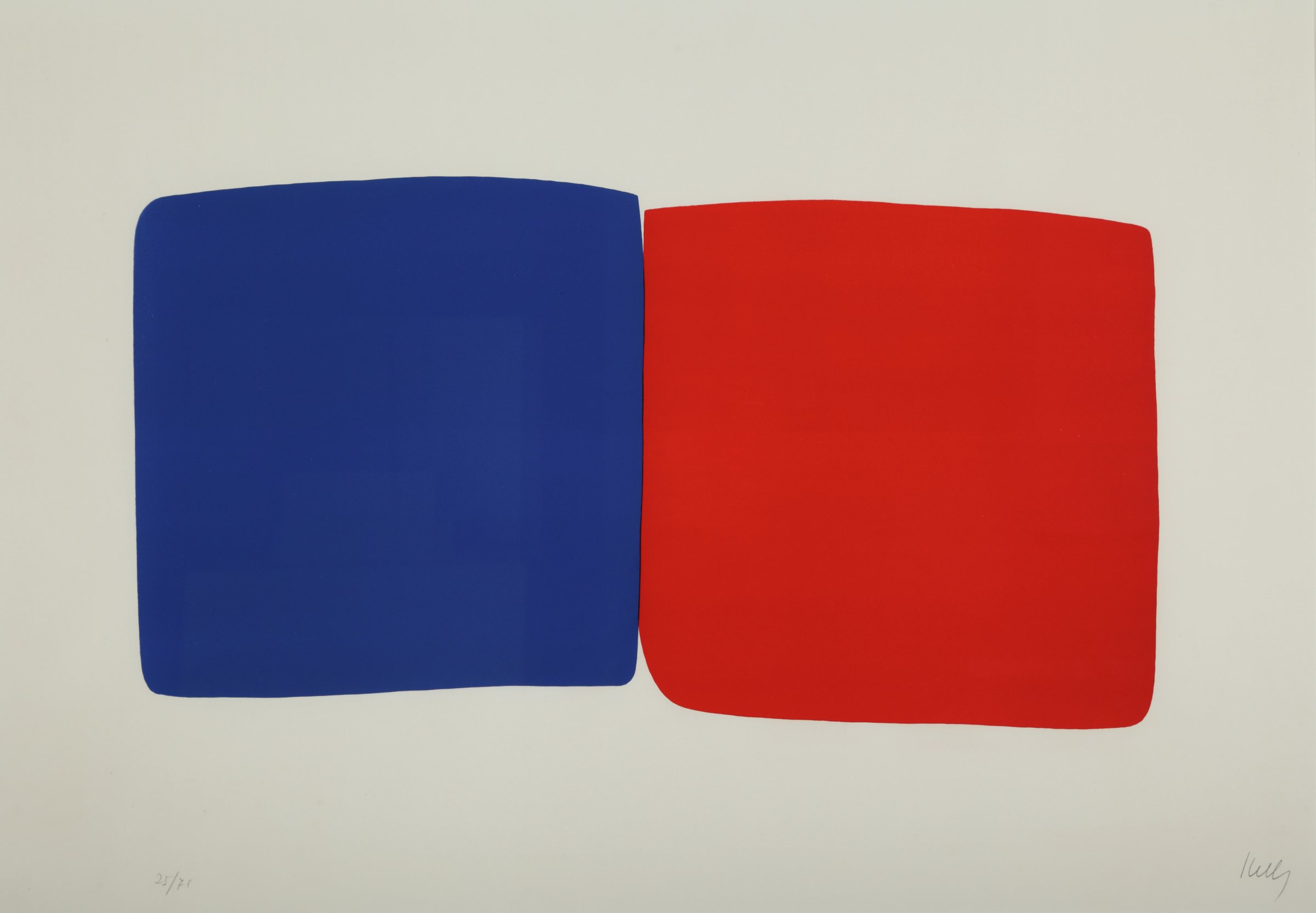 Dark Blue and Red (Bleu Foncé et Rouge)