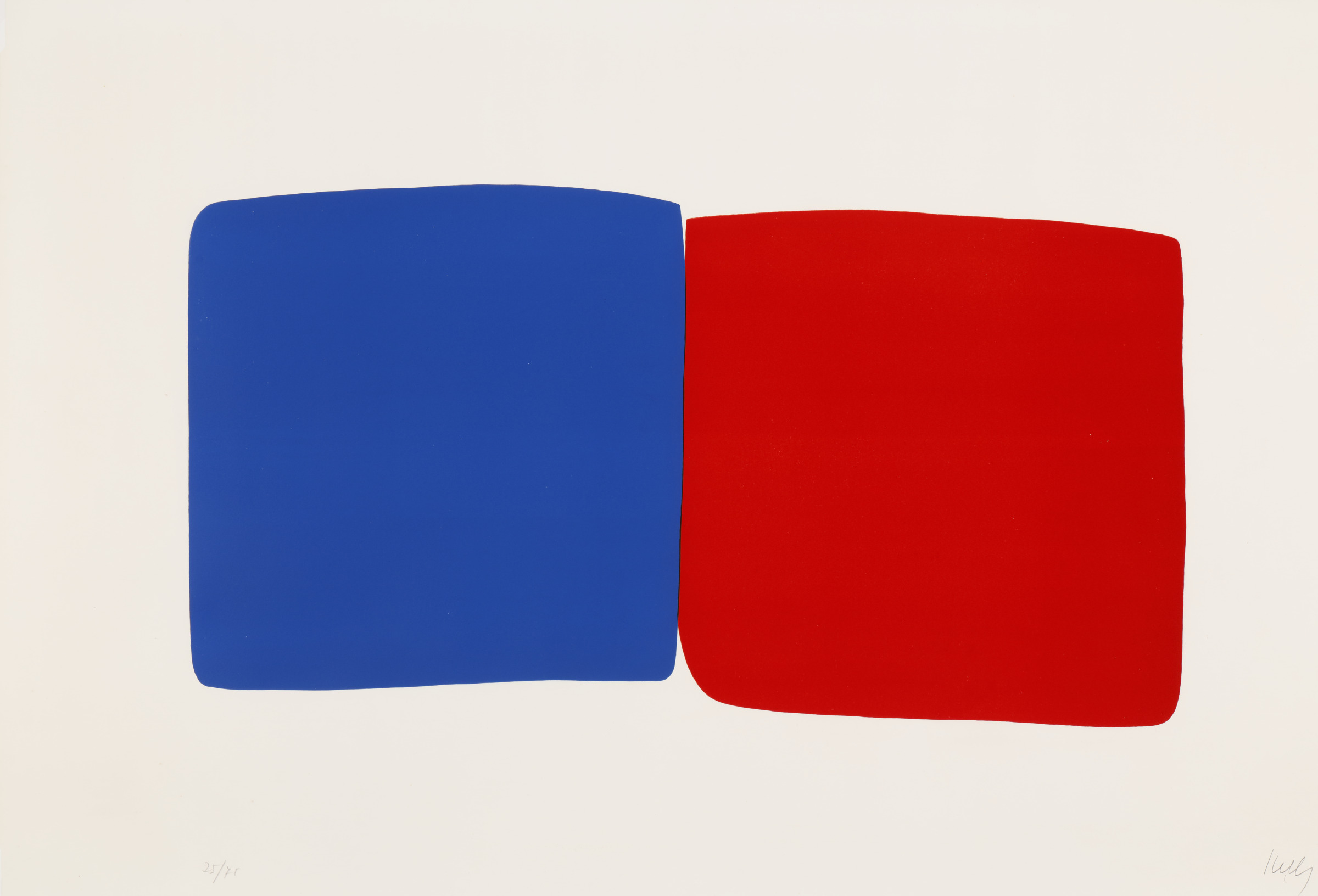 Dark Blue and Red (Bleu Foncé et Rouge)