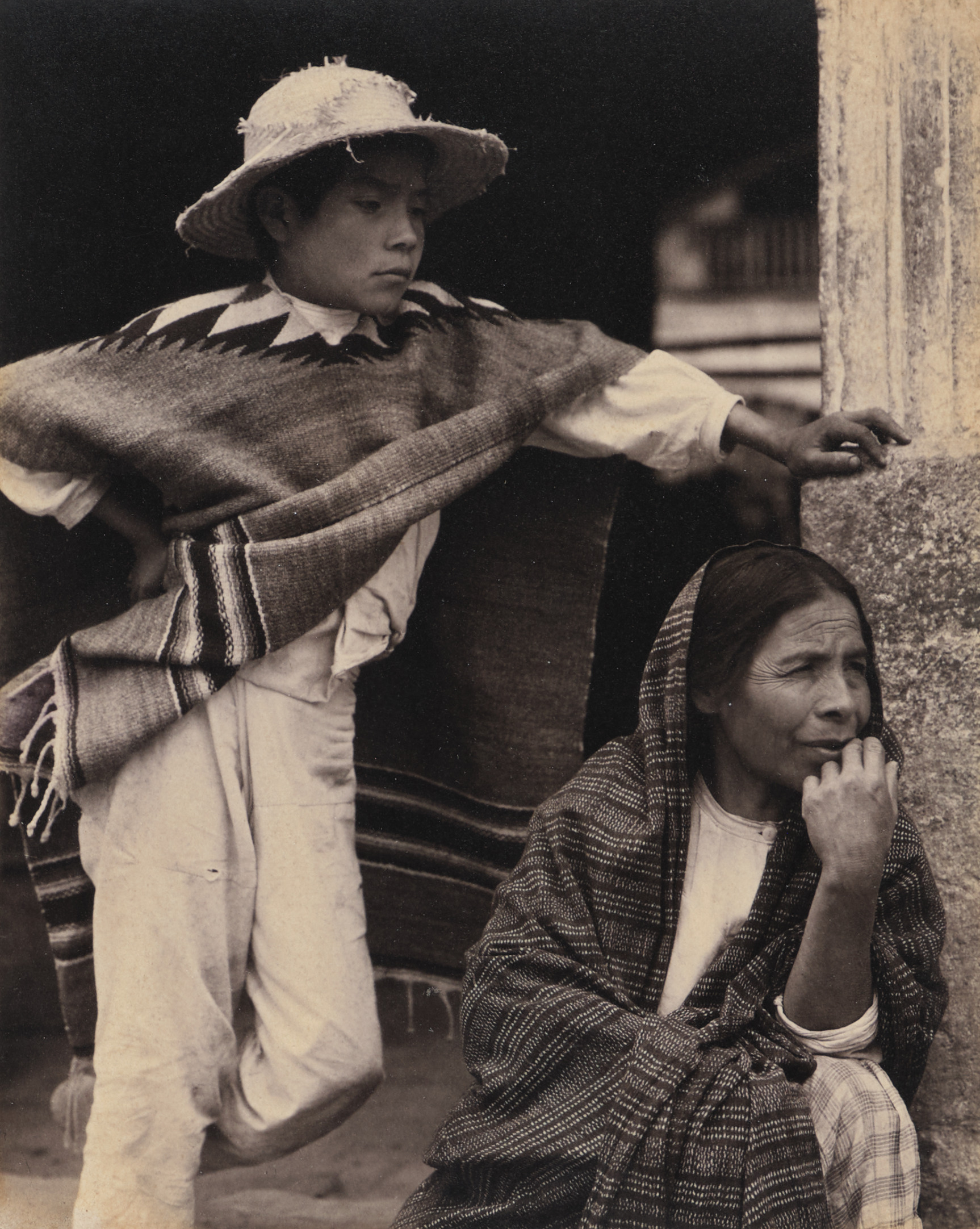 Boy and Woman, Tenancingo, Mexico