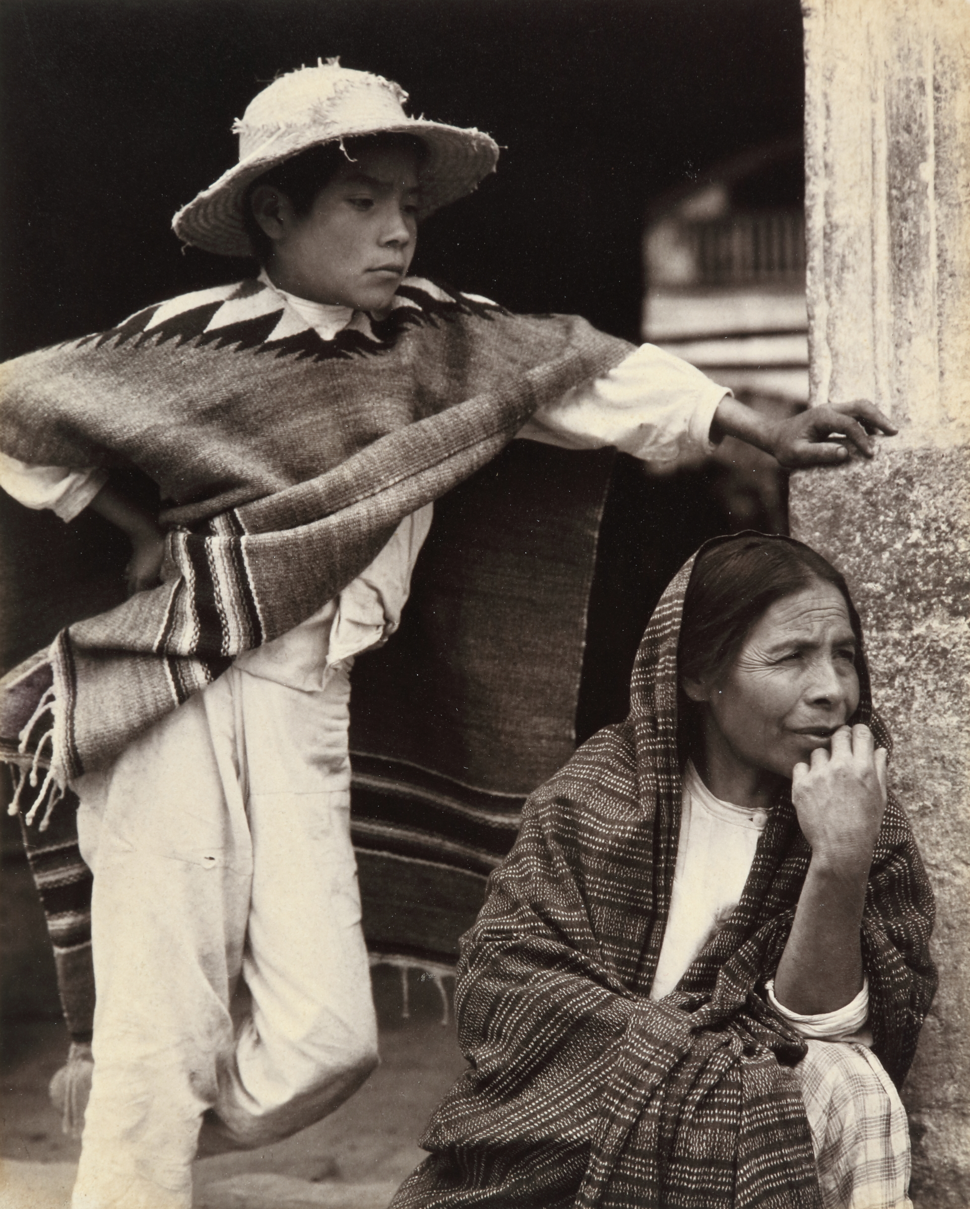 Boy and Woman, Tenancingo, Mexico