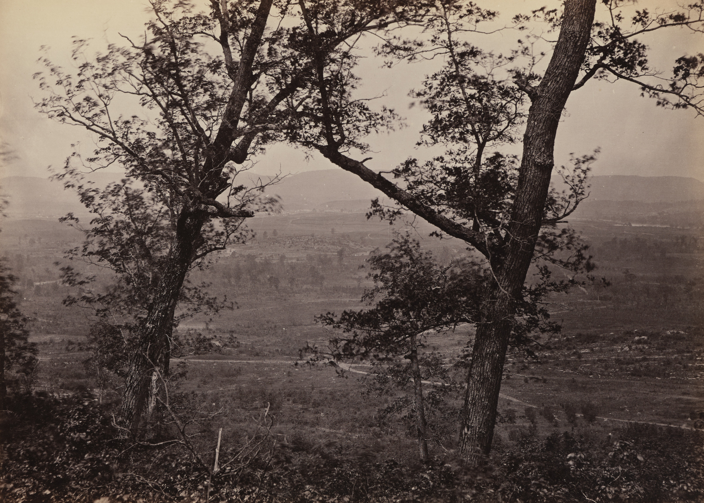 Orchard Knob, from Mission Ridge Orchard Knob, from Mission Ridge