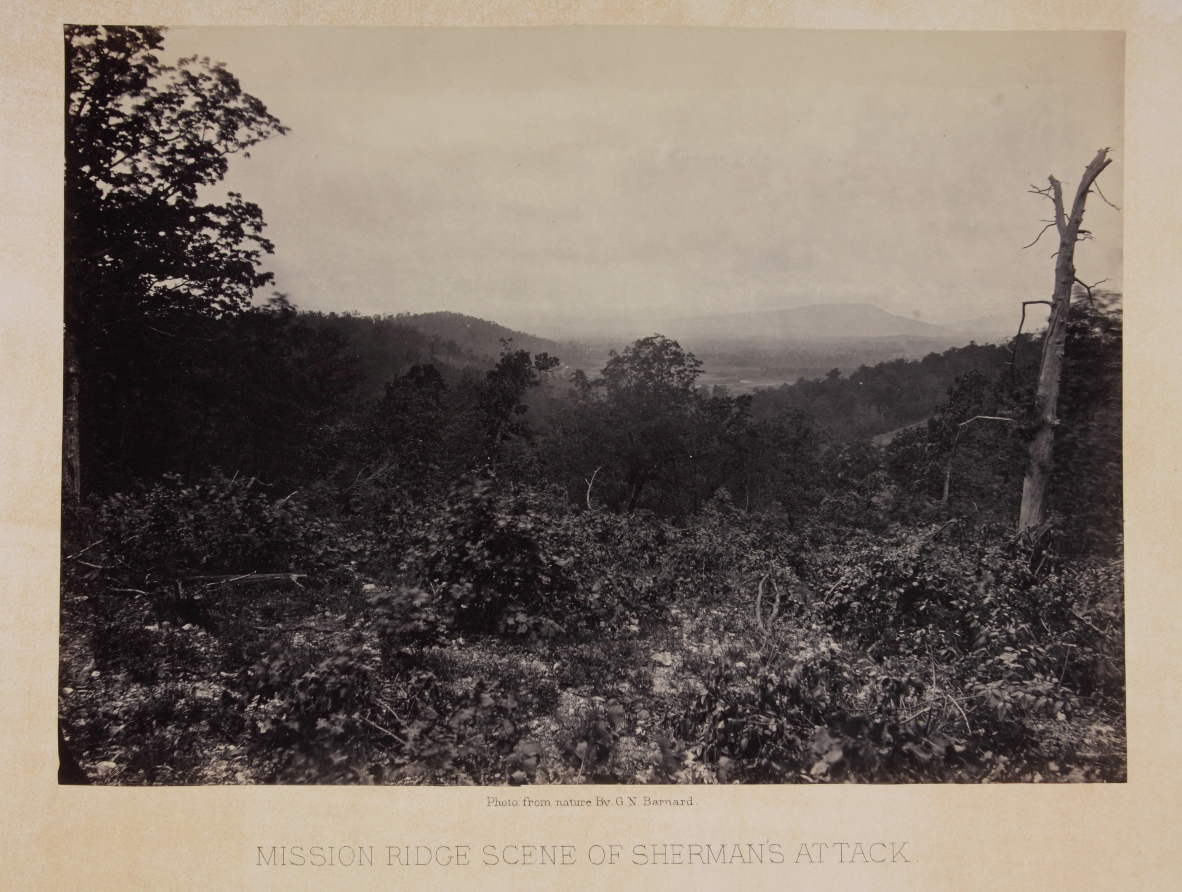 Mission Ridge, Scene of Sherman’s Attack