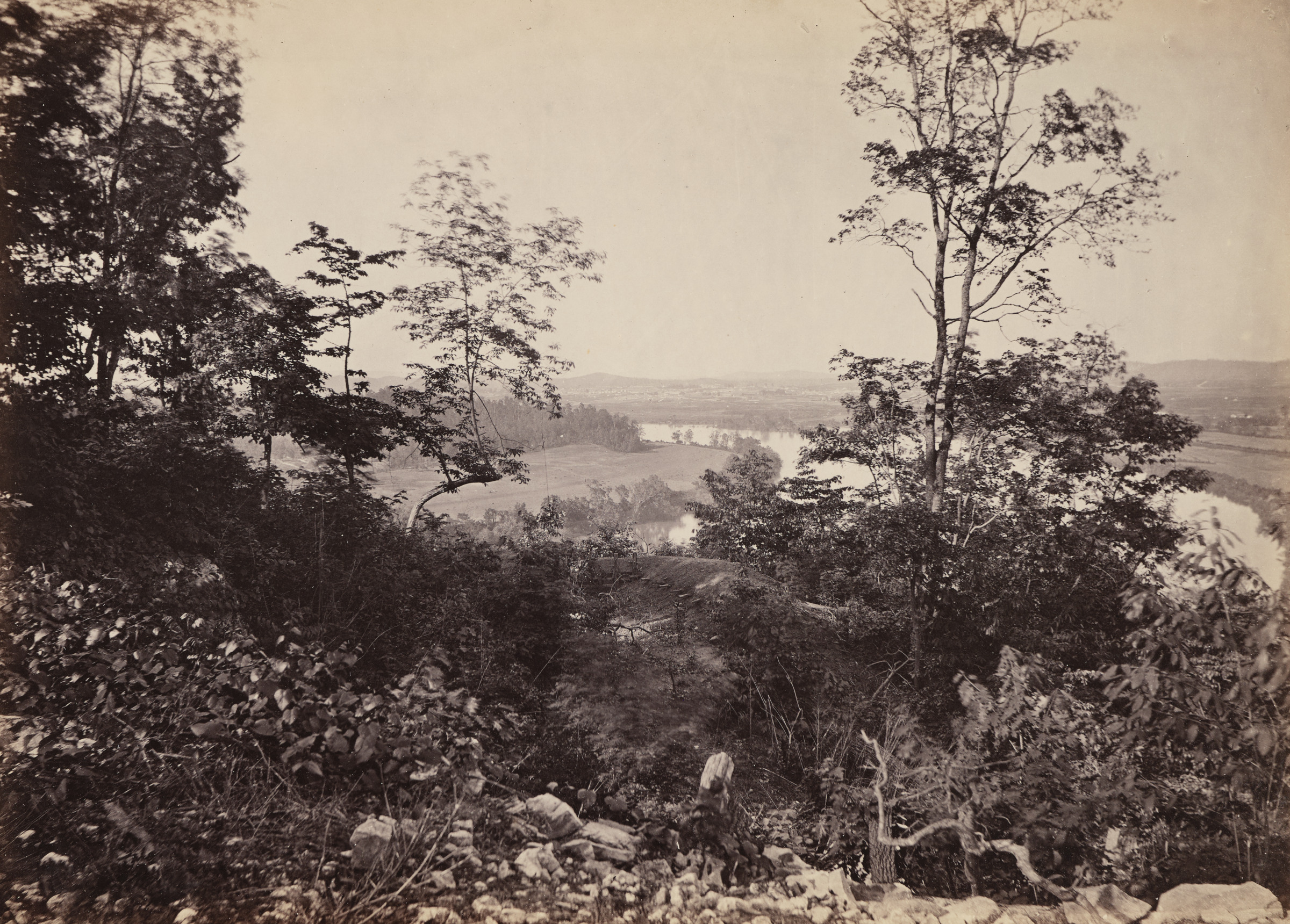 Chattanooga Valley, from Lookout Mountain