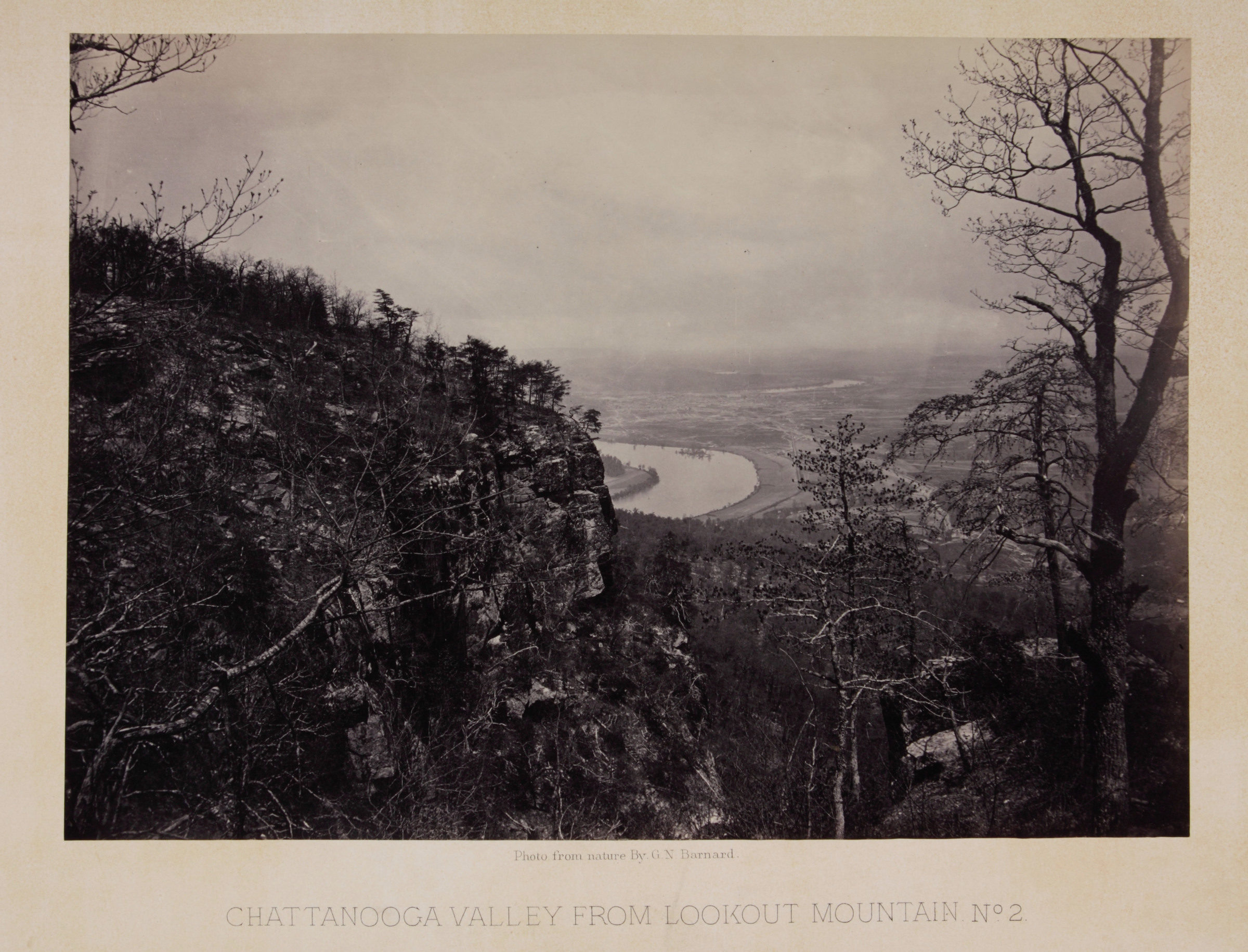 Chattanooga Valley, from Lookout Mountain, No. 2