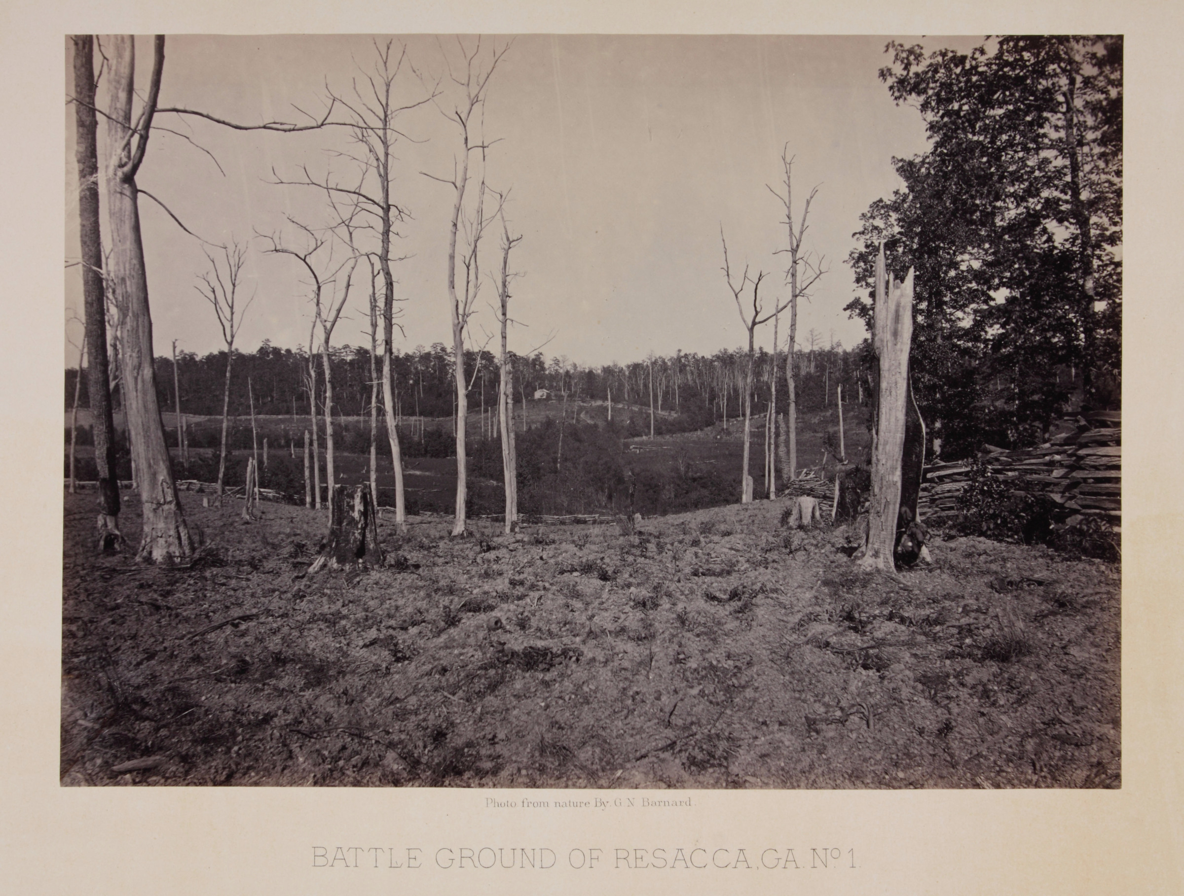 The Battle Ground of Resaca, Ga., No. 1