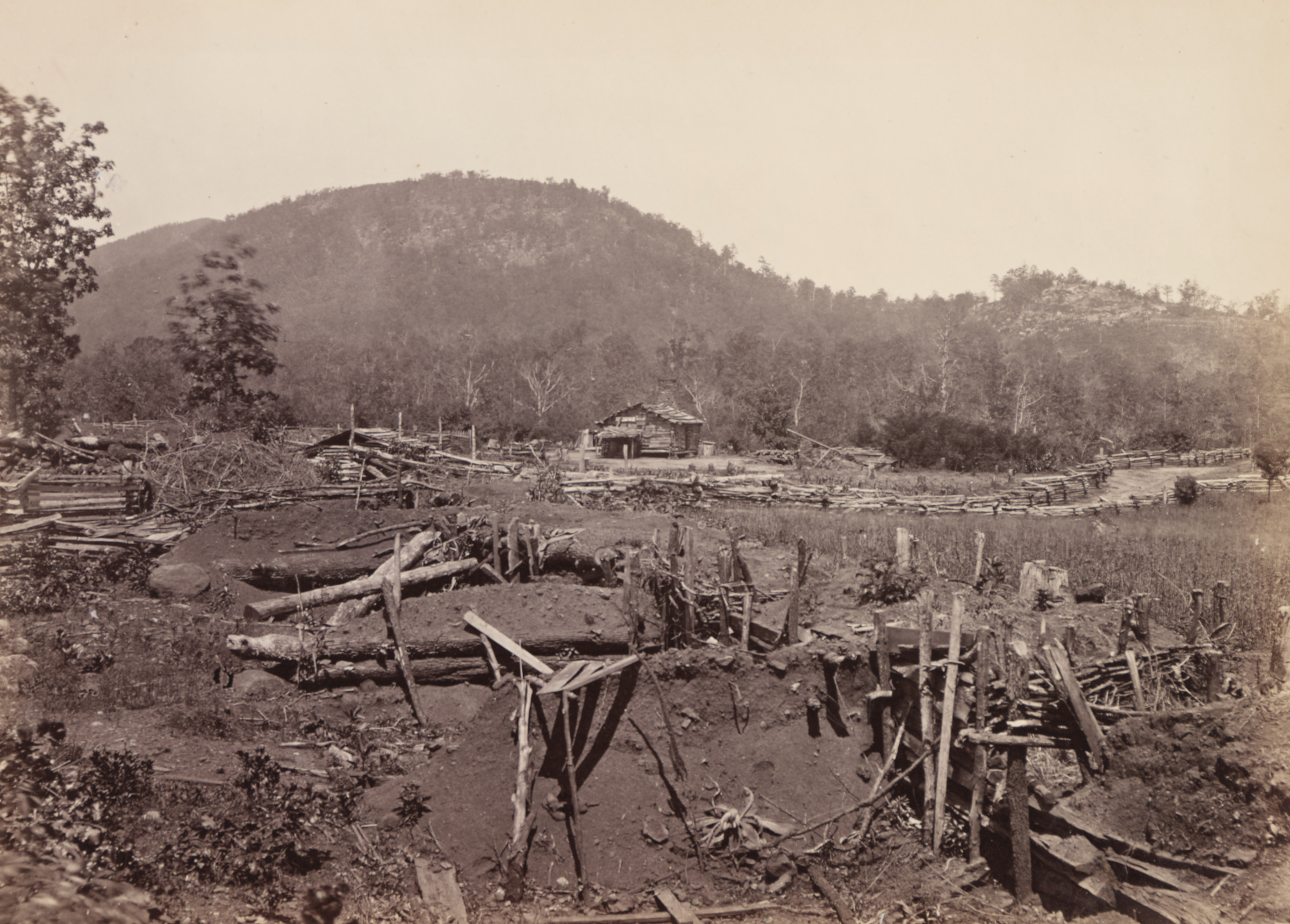 The Front of  Kennesaw Mountain, Ga.