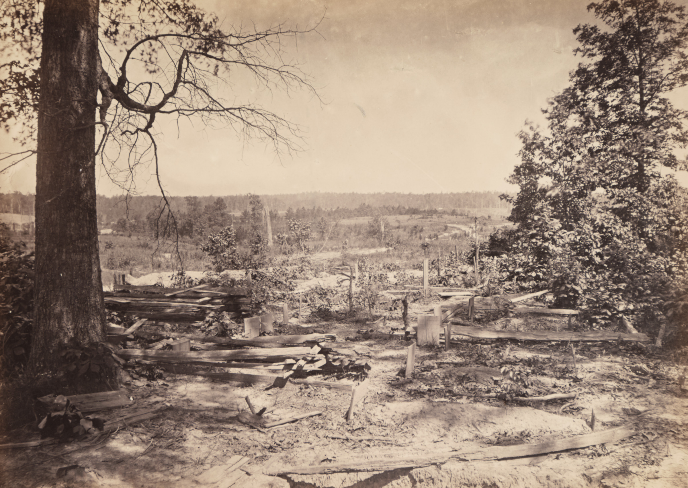 The Battlefield of Peach Tree Creek, Ga.