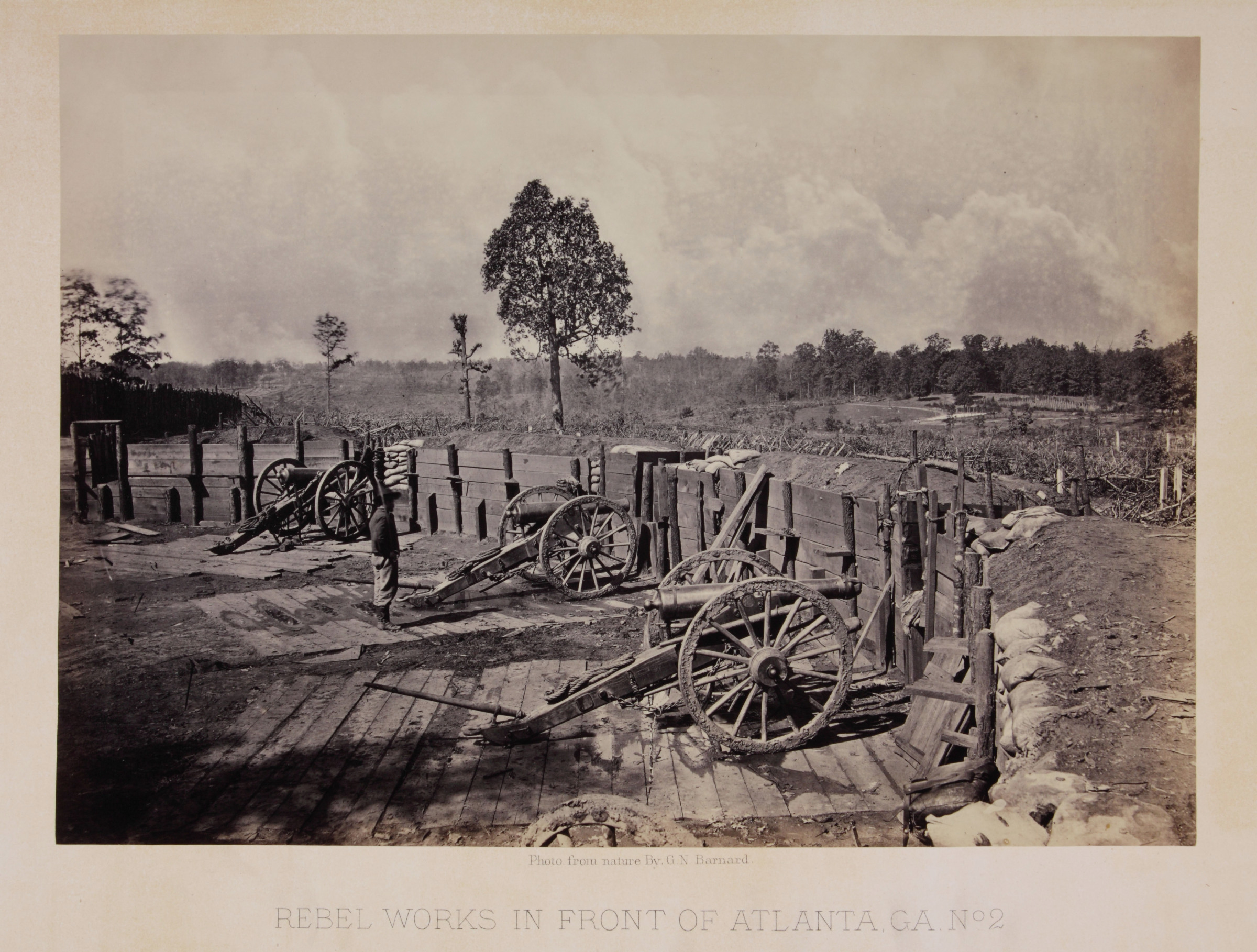 Rebel Works in Front of Atlanta, No. 2