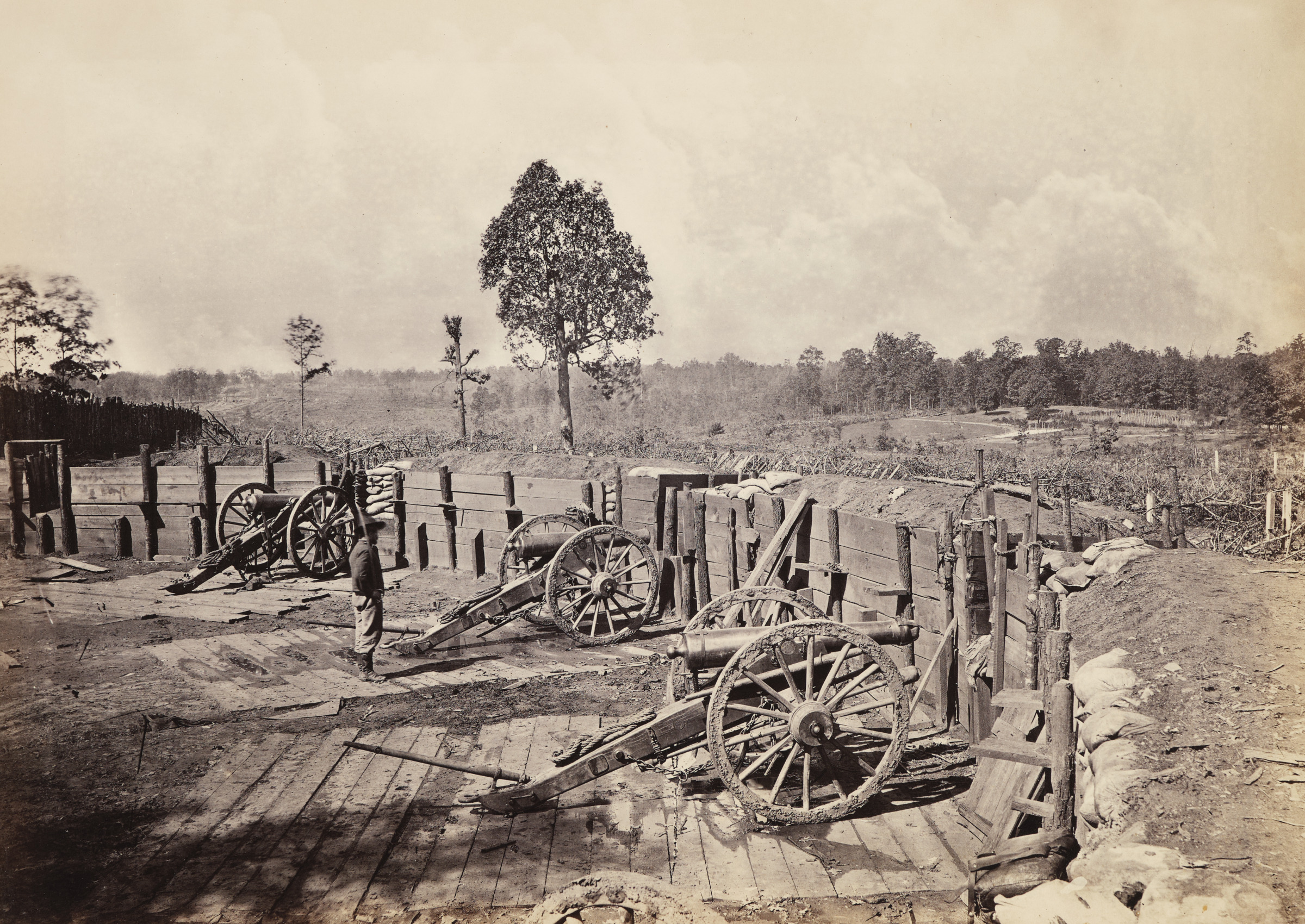 Rebel Works in Front of Atlanta, No. 2