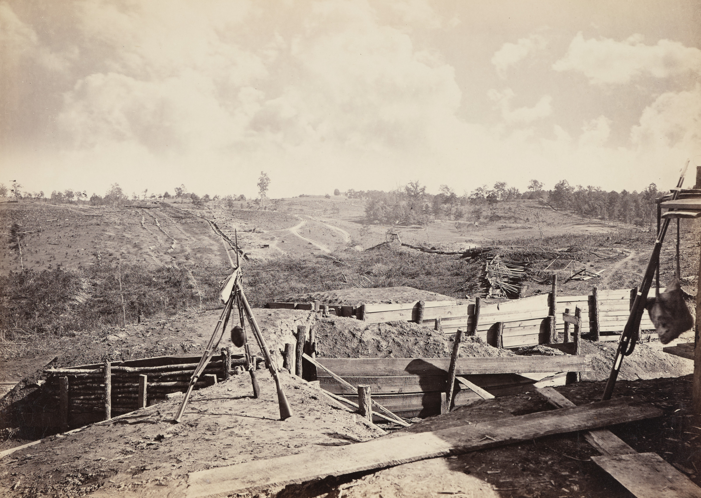 Rebel Works in Front of Atlanta, No.5