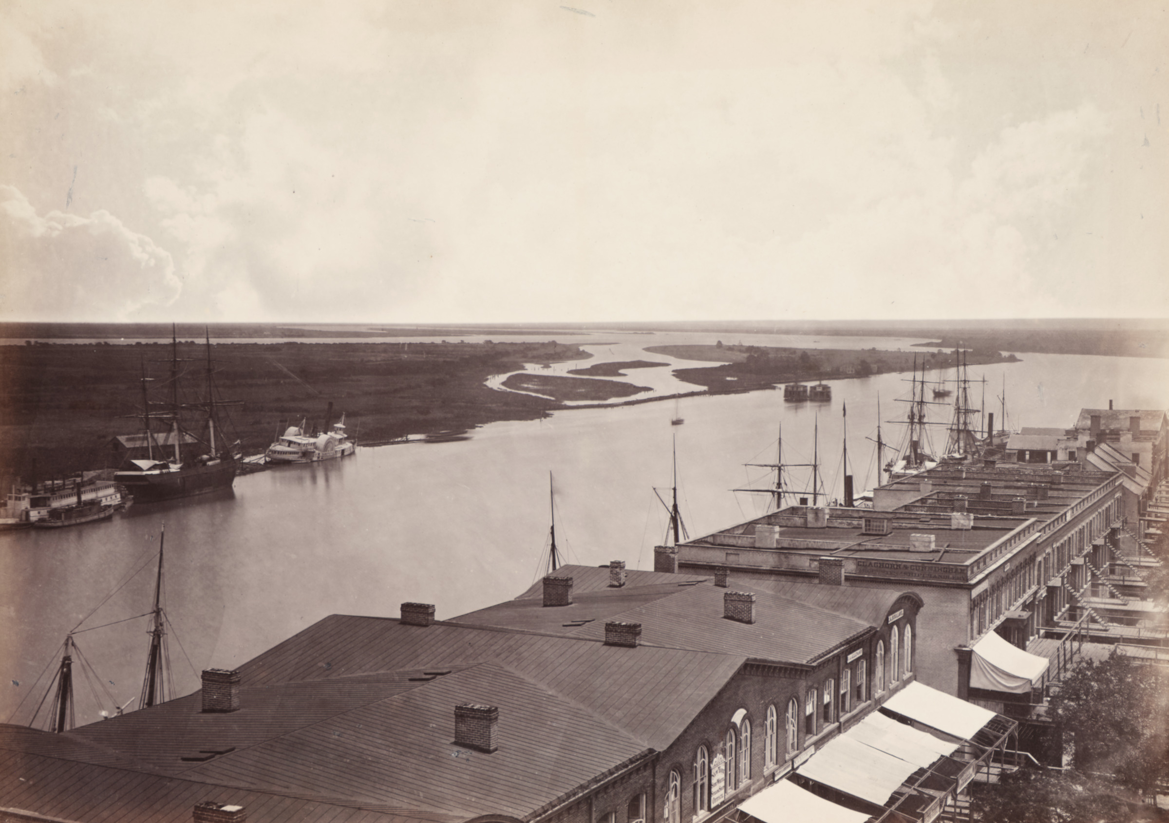 Savannah, Looking Down the River