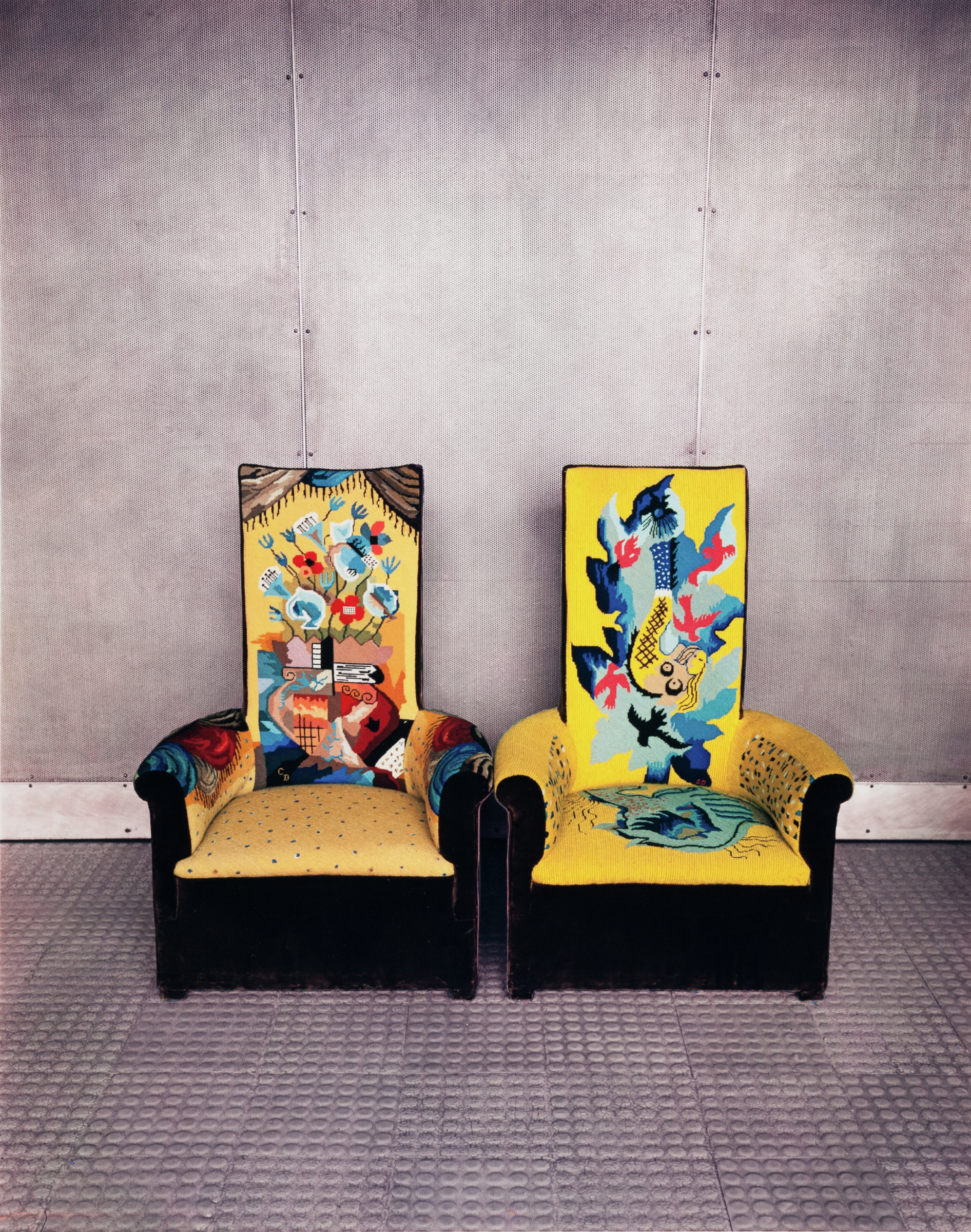 Lurcat Chairs, Maison de Verre, Paris