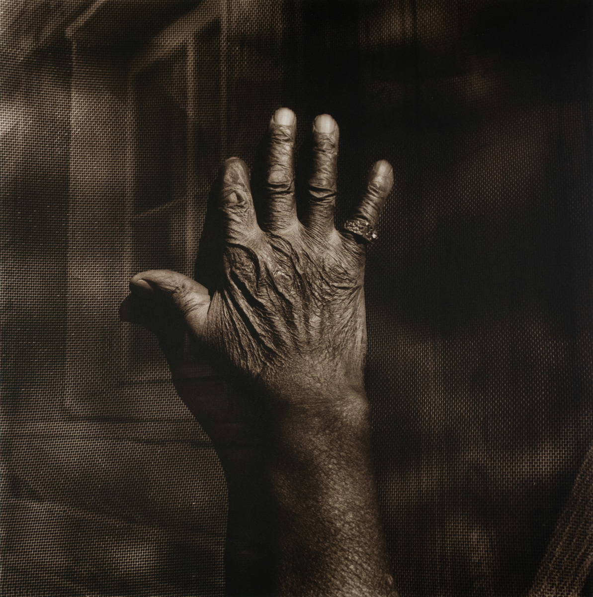 Hand on Screen Door, Coila, MS