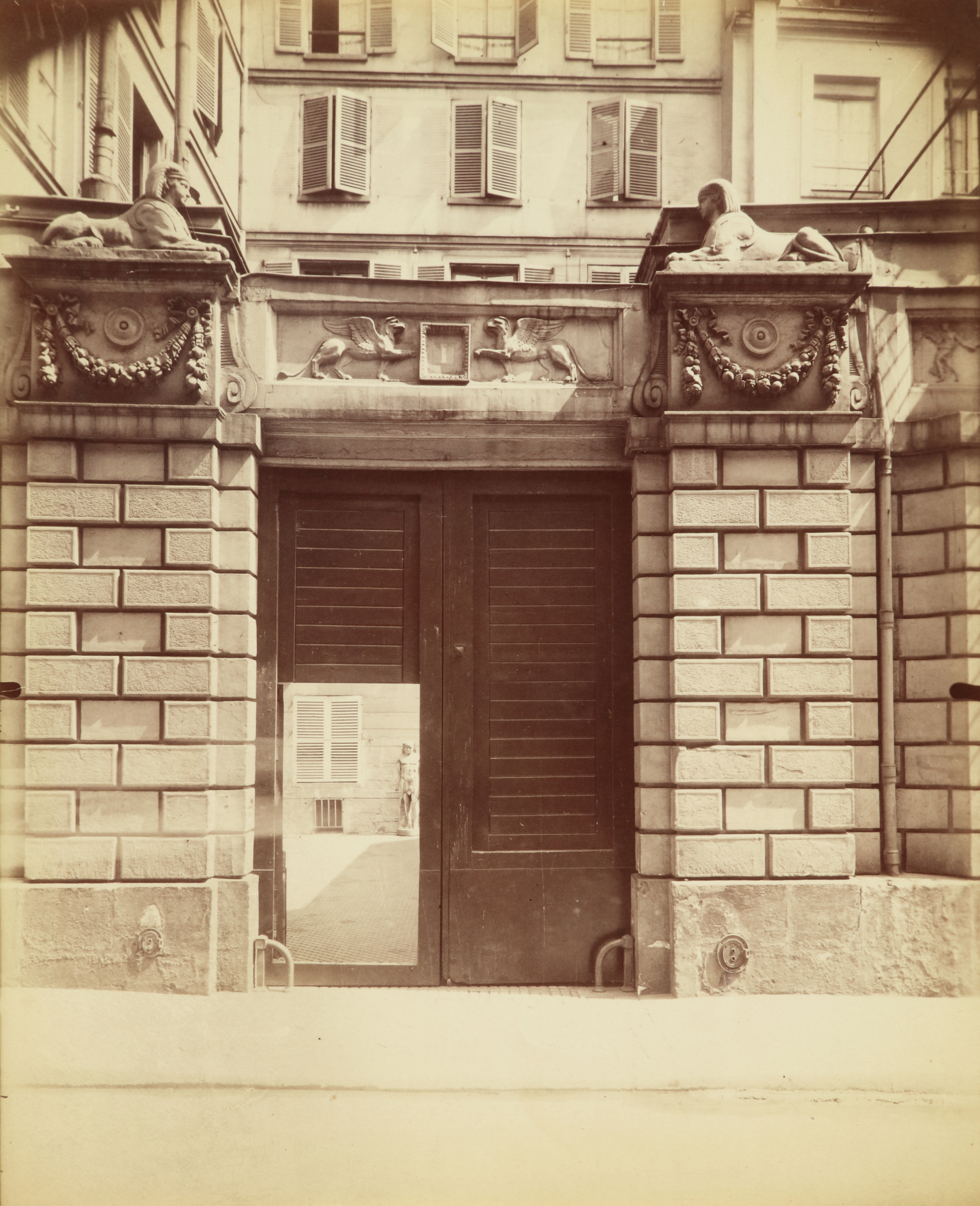 Maison où mourut Voltaire en 1778, rue de Beaune