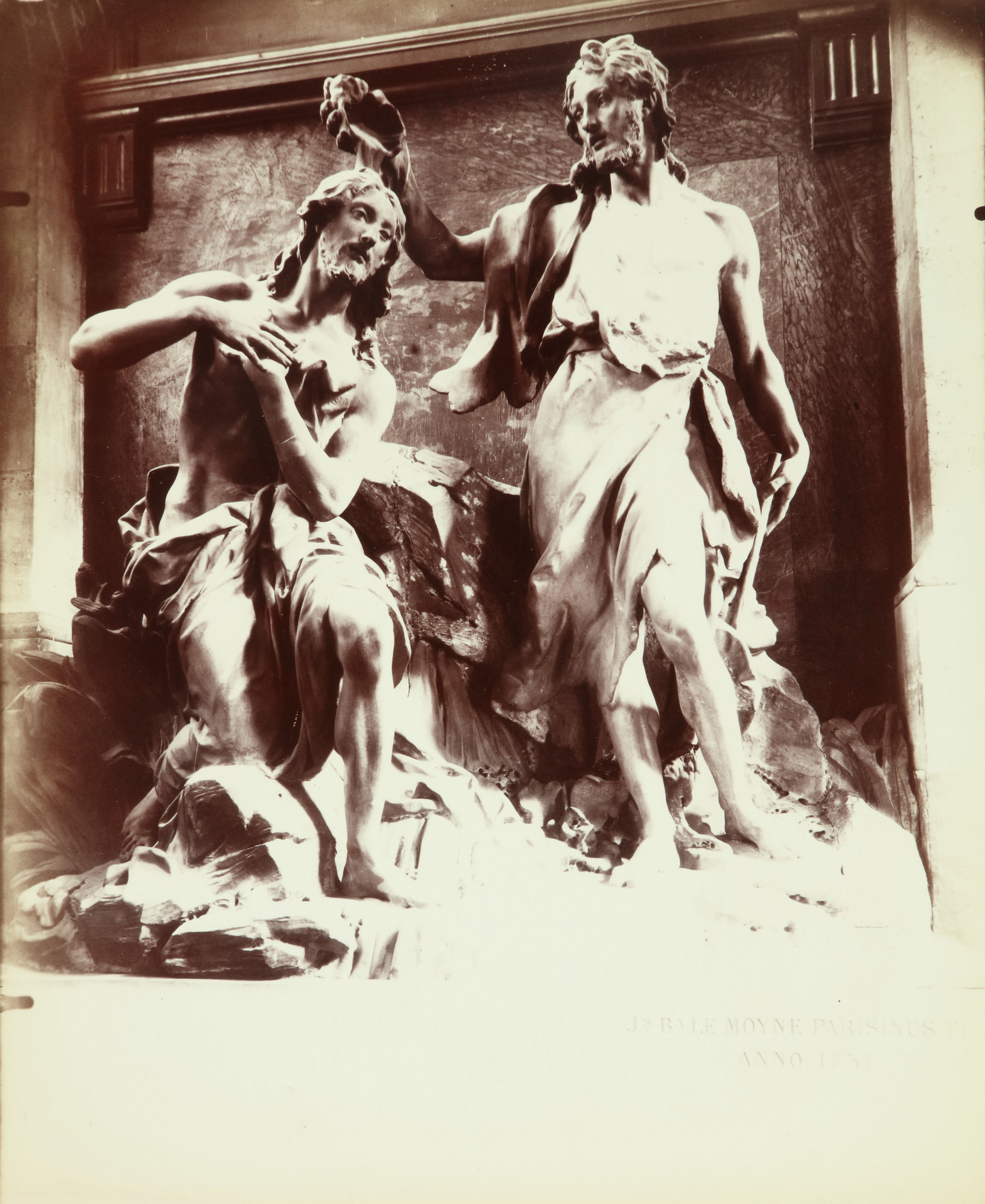 Saint-Roch- Le Baptême, le Moyne