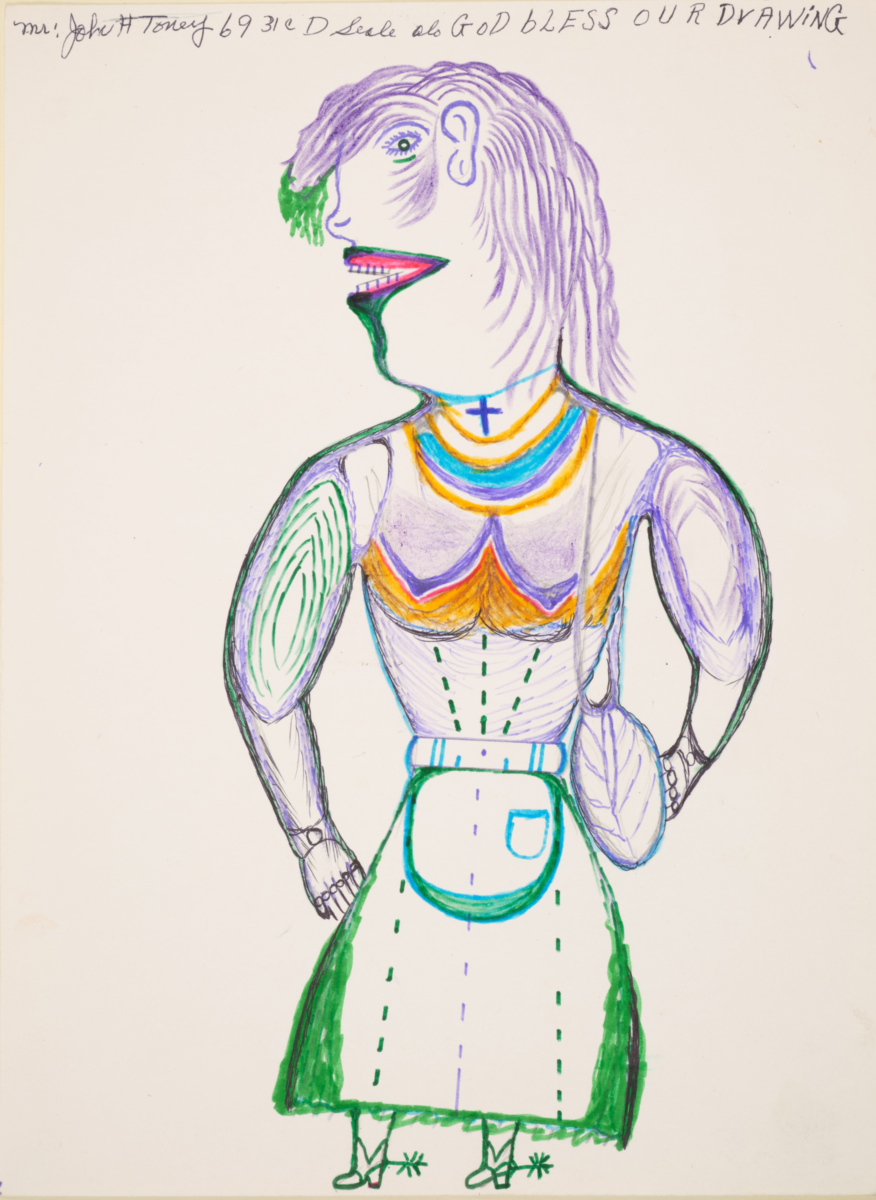 She is some kind of nurse