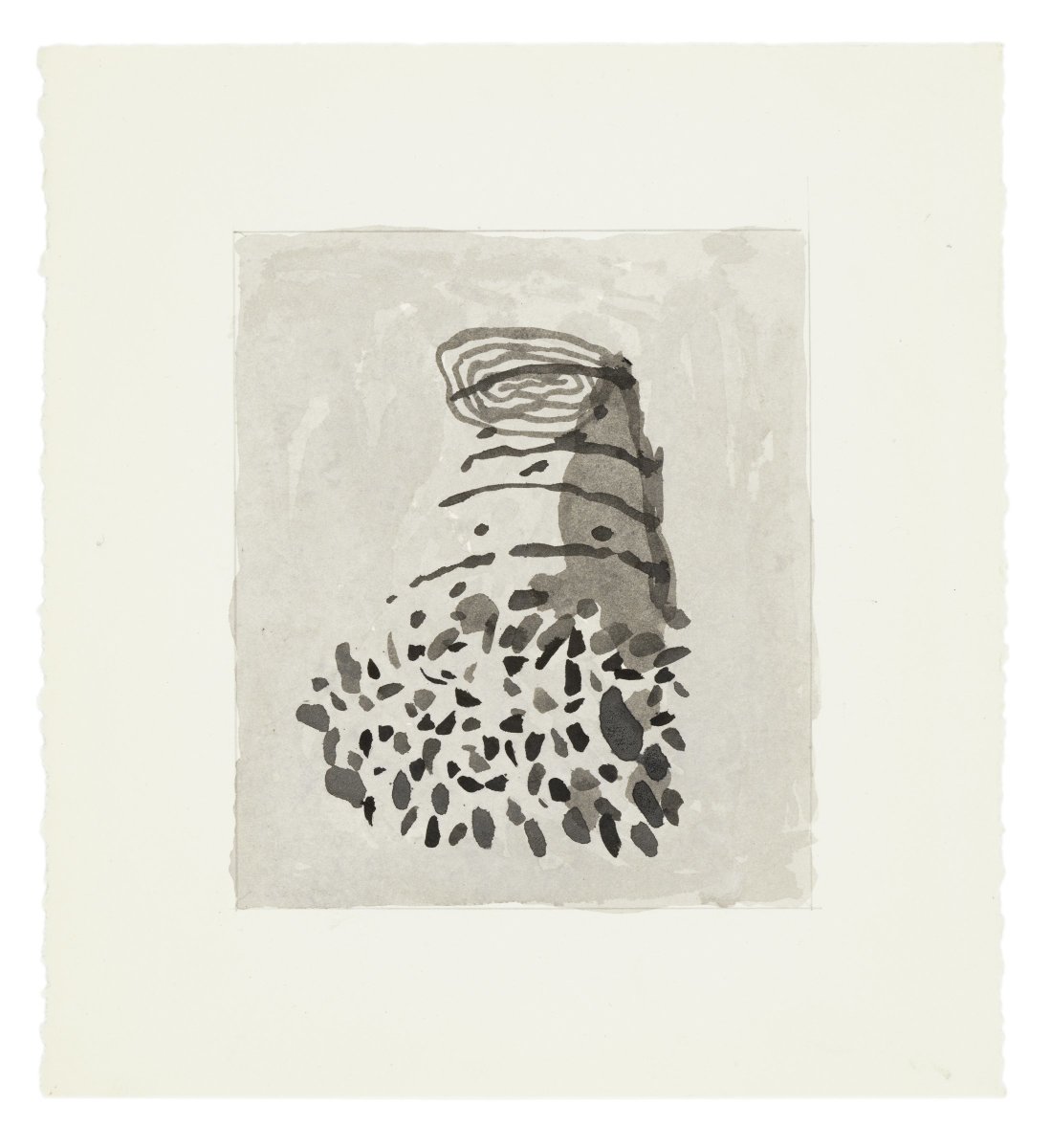 Untitled (Study for Palm Root)