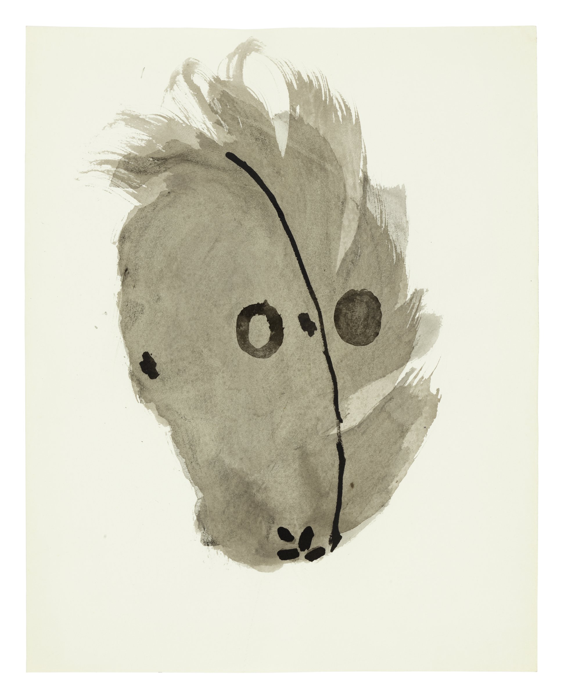 Untitled (Study for Coconut Mask)