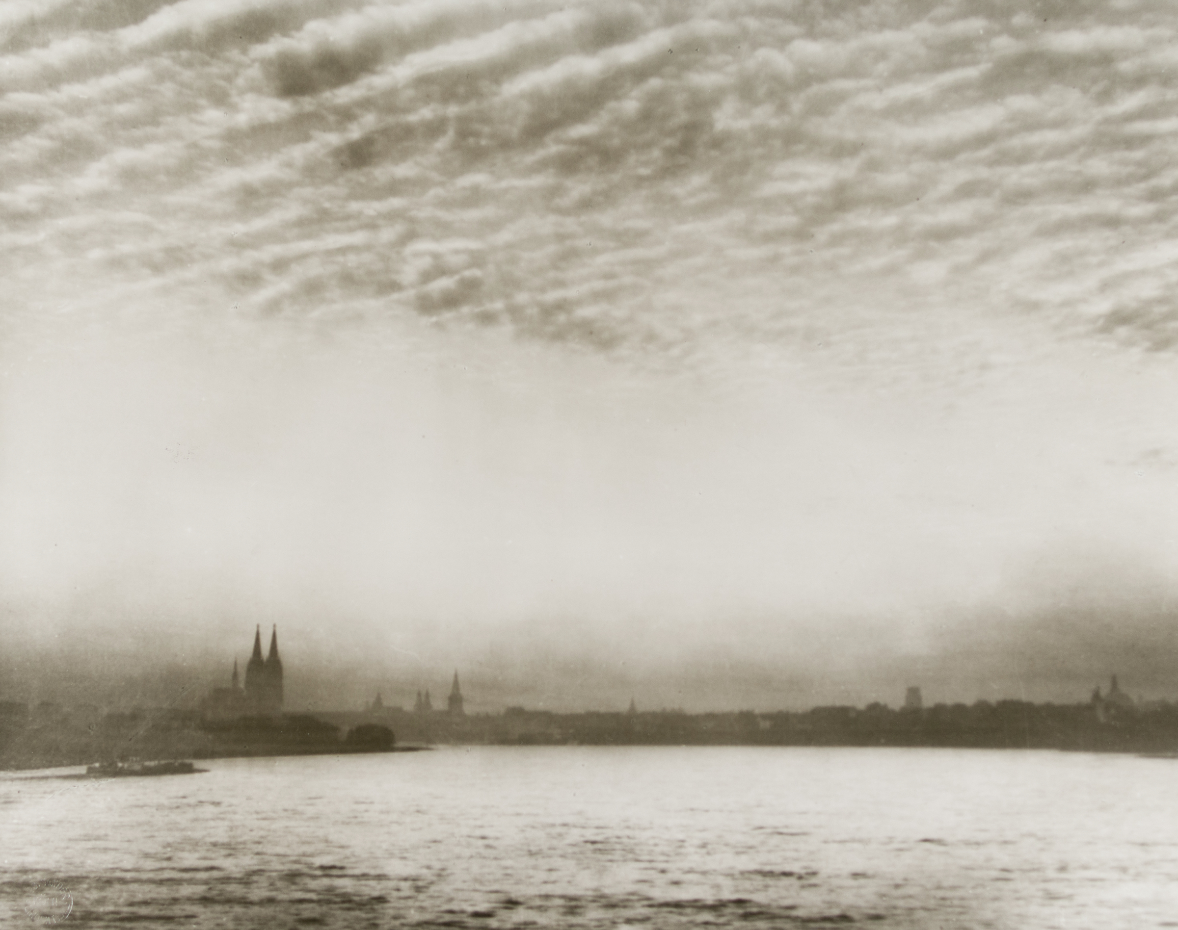 View of Cologne at sunrise