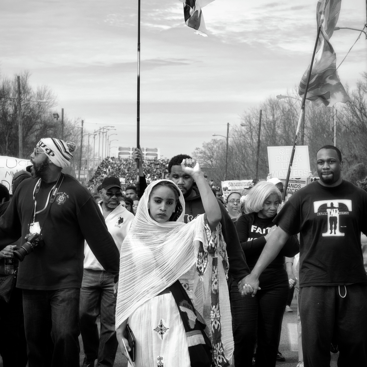 #1960Now_Selma_50th: Bloody Sunday 50th Anniversary, Selma, AL March 2015