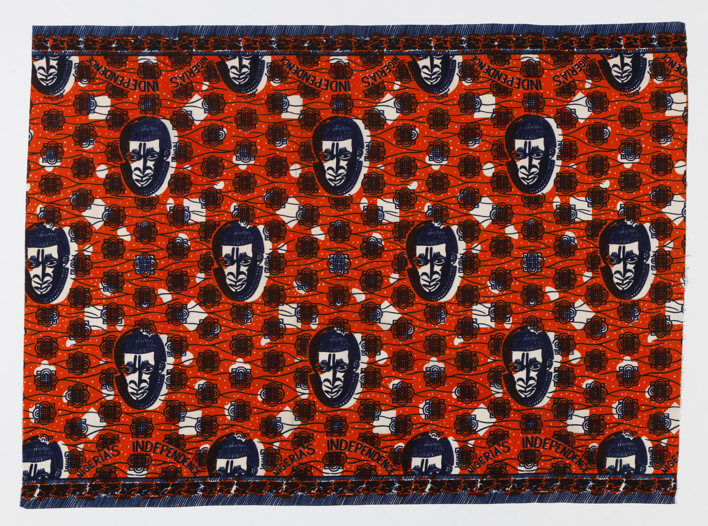 DW 151 Nigeria’s Independence Orange/ indigo/ white