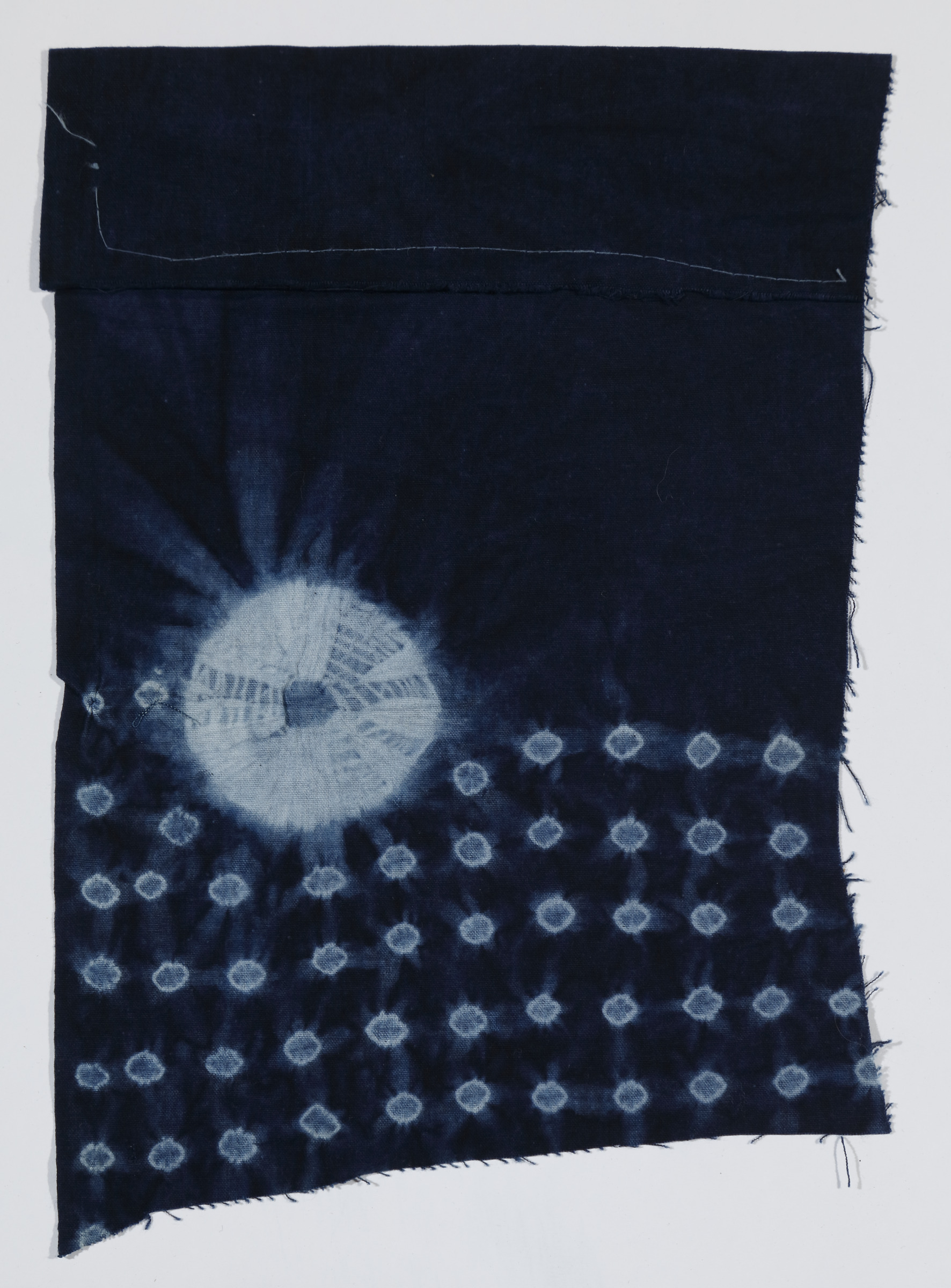 NW 22b Small adire indigo