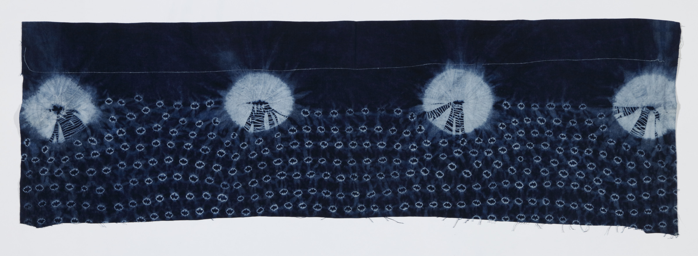 NW 22d Small adire indigo