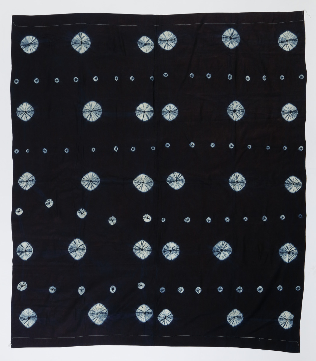 NW 23a Indigo adire wrapper set