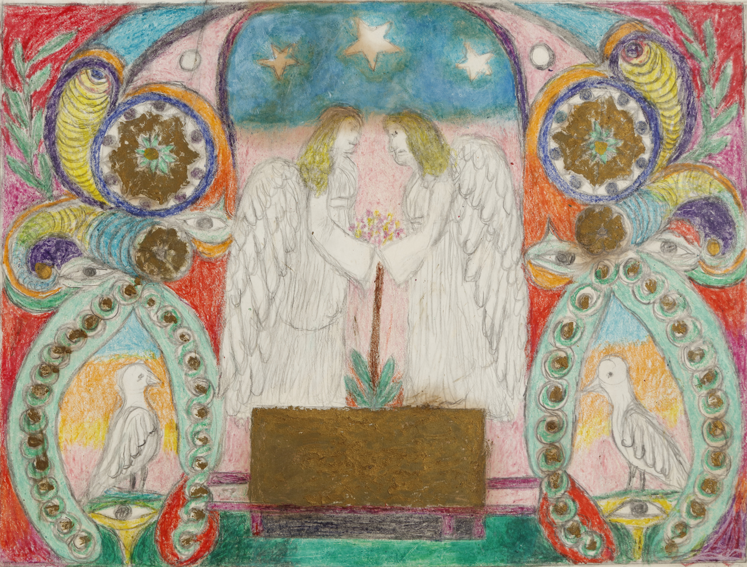 Untitled (Angels with Ark of the Covenant)