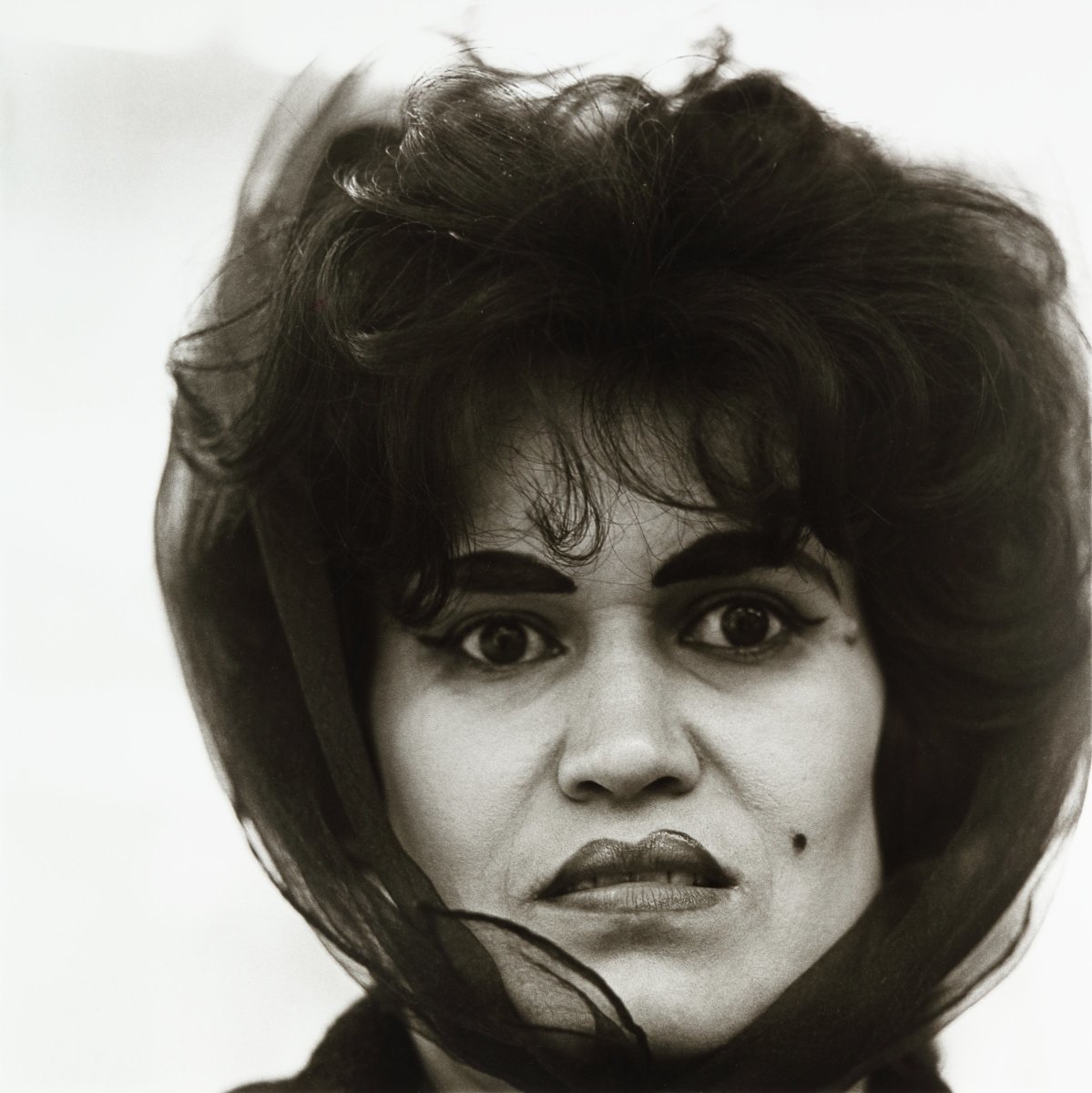Puerto Rican Woman with a Beauty Mark, N.Y.C. 1965