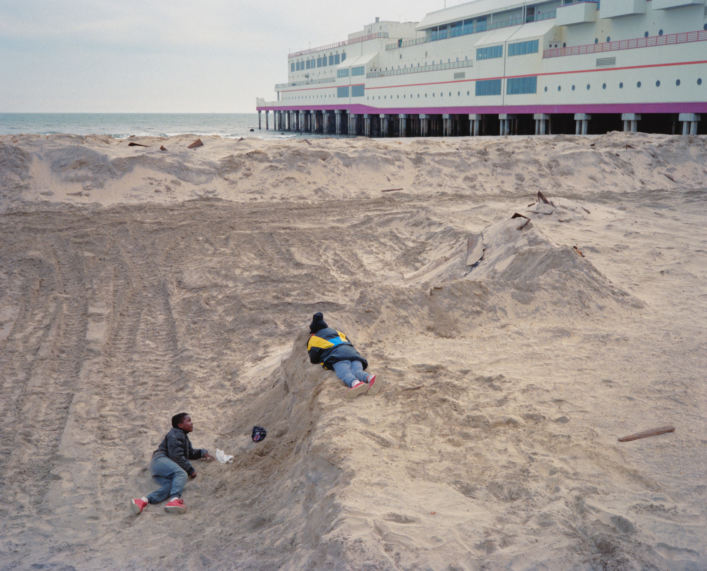 Boys on Beach, Atlantic City