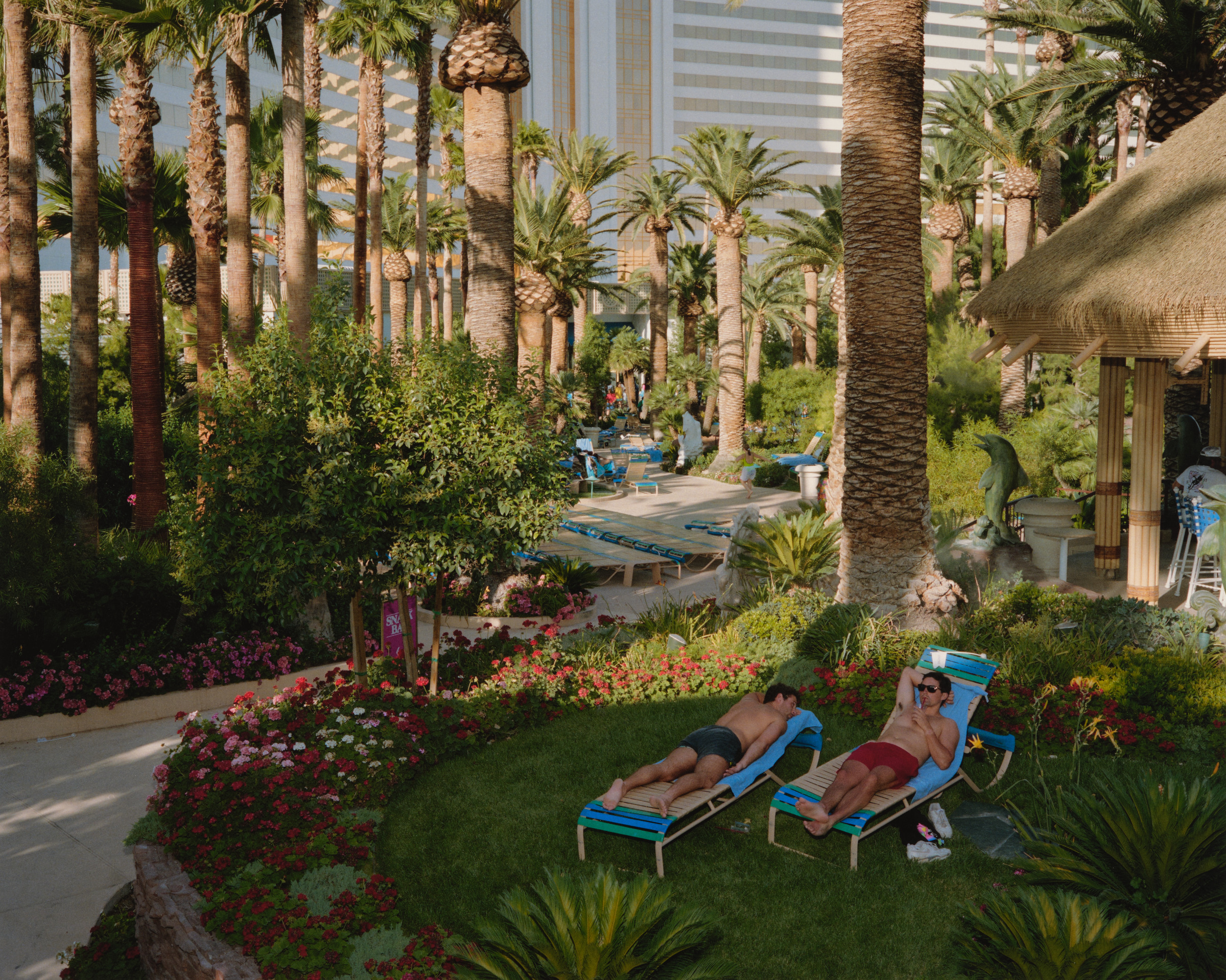 Men Lounging, Mirage Hotel, Las Vegas