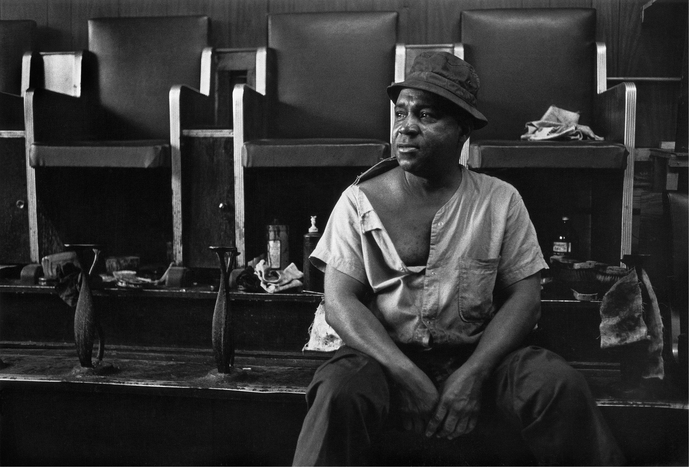 Twins Shoe Repair Shop, from the Harlem U.S.A. series