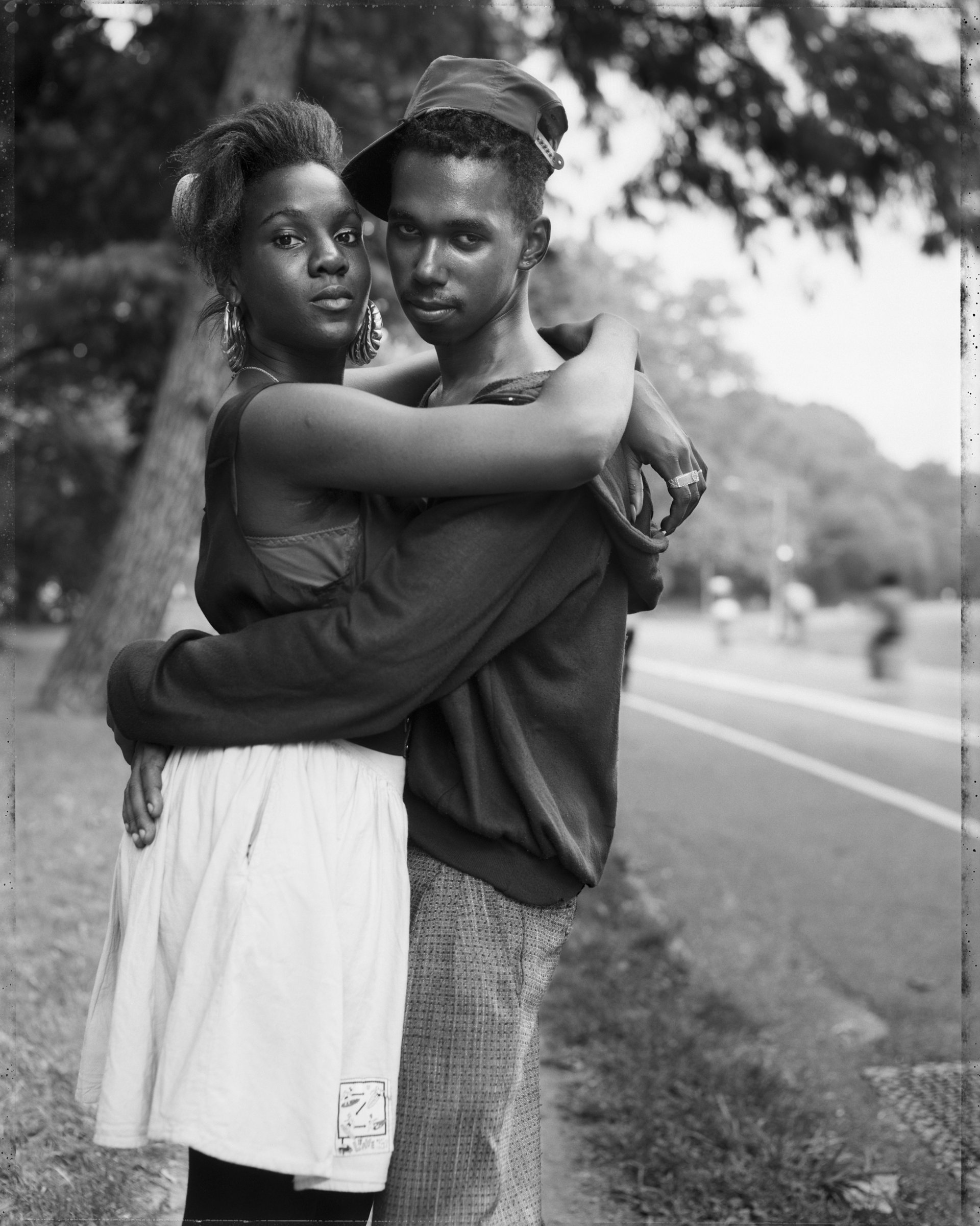 A Couple in Prospect Park, Brooklyn, NY