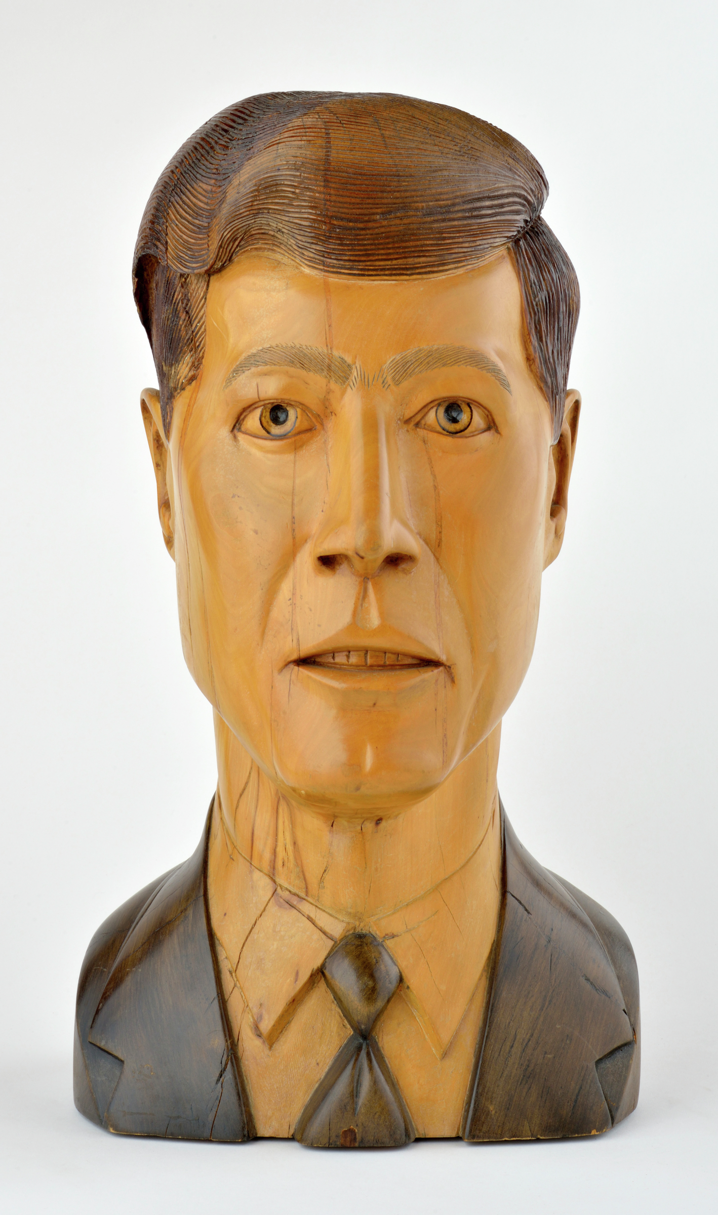 Portrait bust of John F. Kennedy