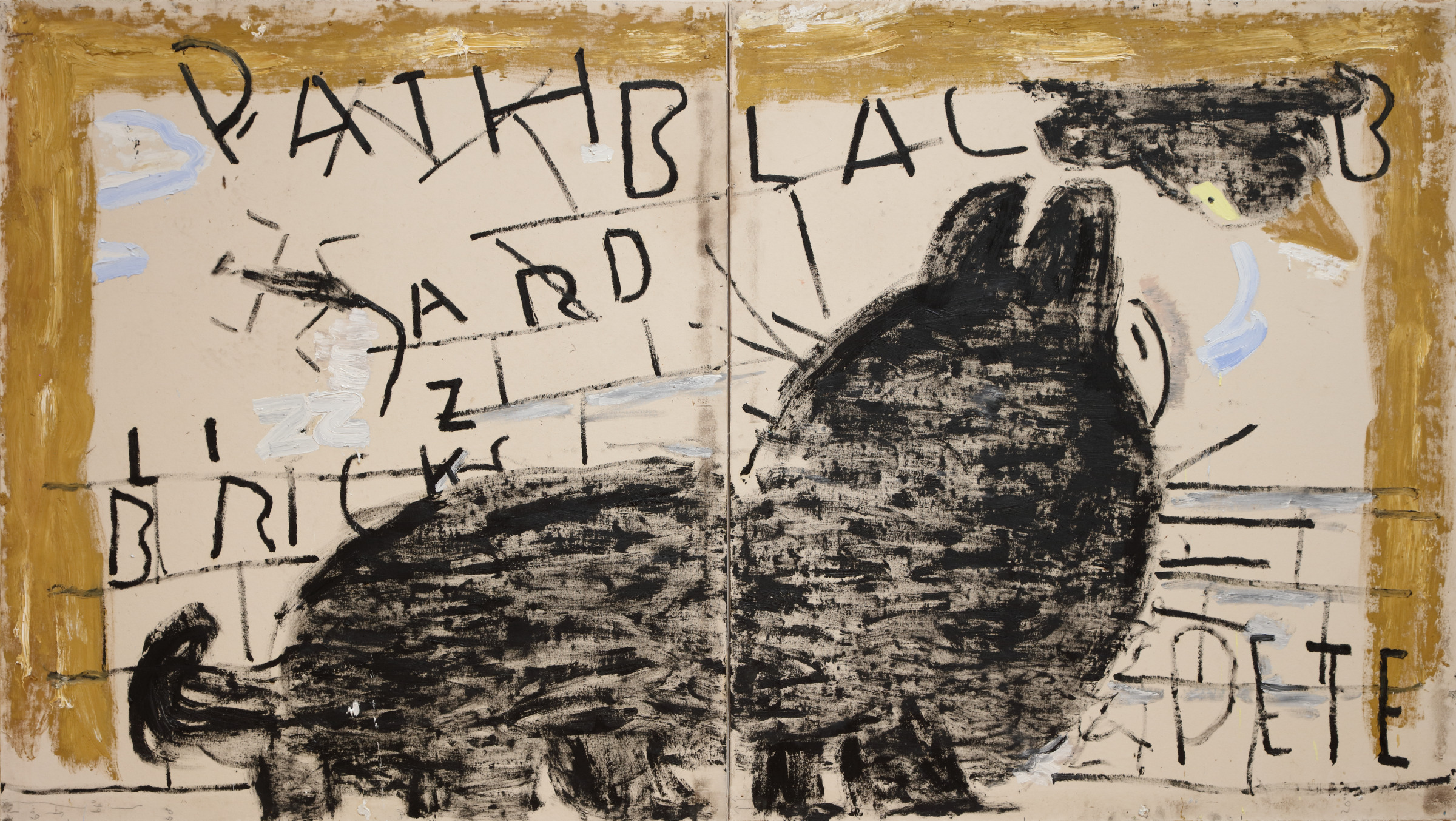 Black Pete, Blackbird and Lizard