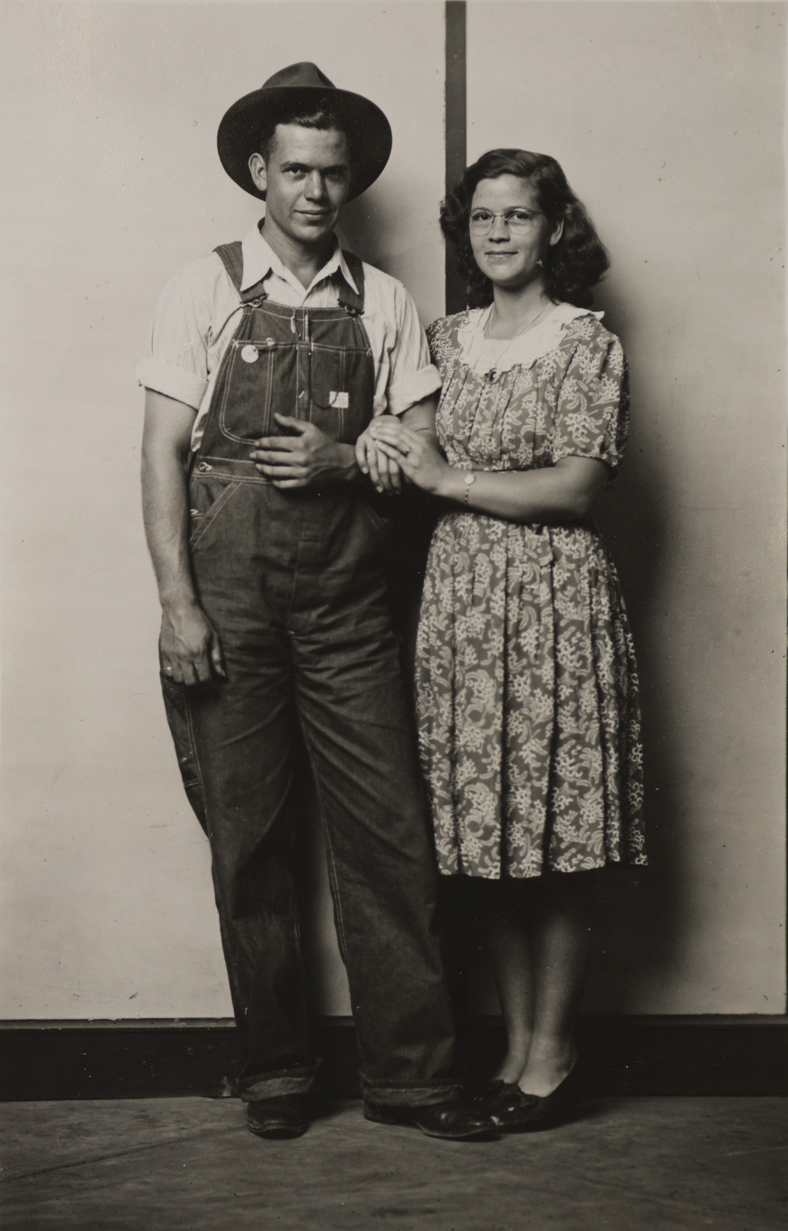 Earl and Violet, striped background