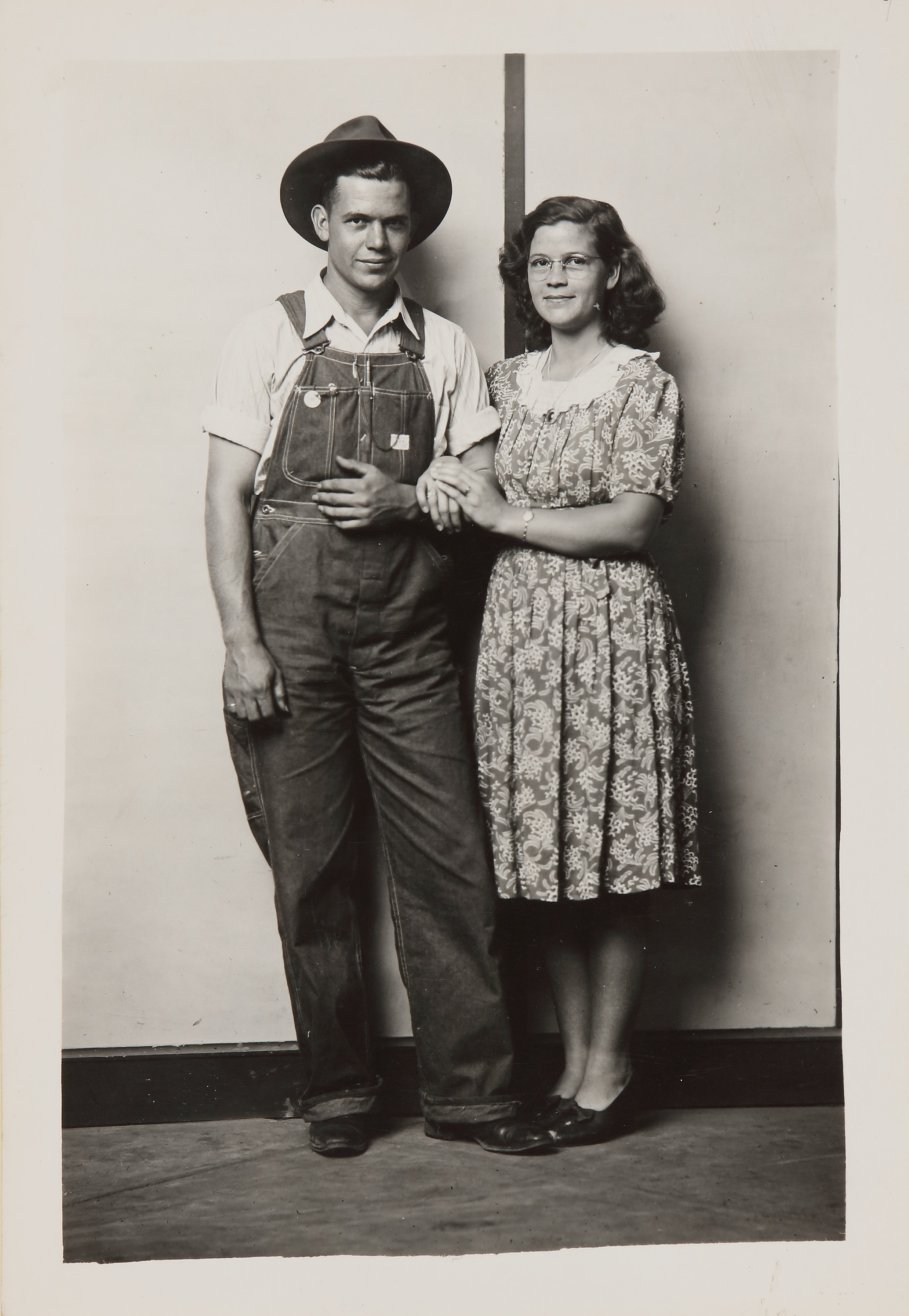Earl and Violet, striped background