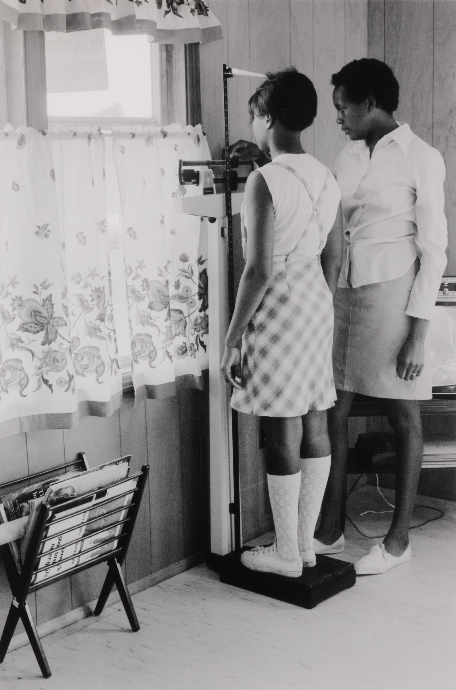 Family health check, Tufts-Delta Health Clinic, Mound Bayou, Mississippi