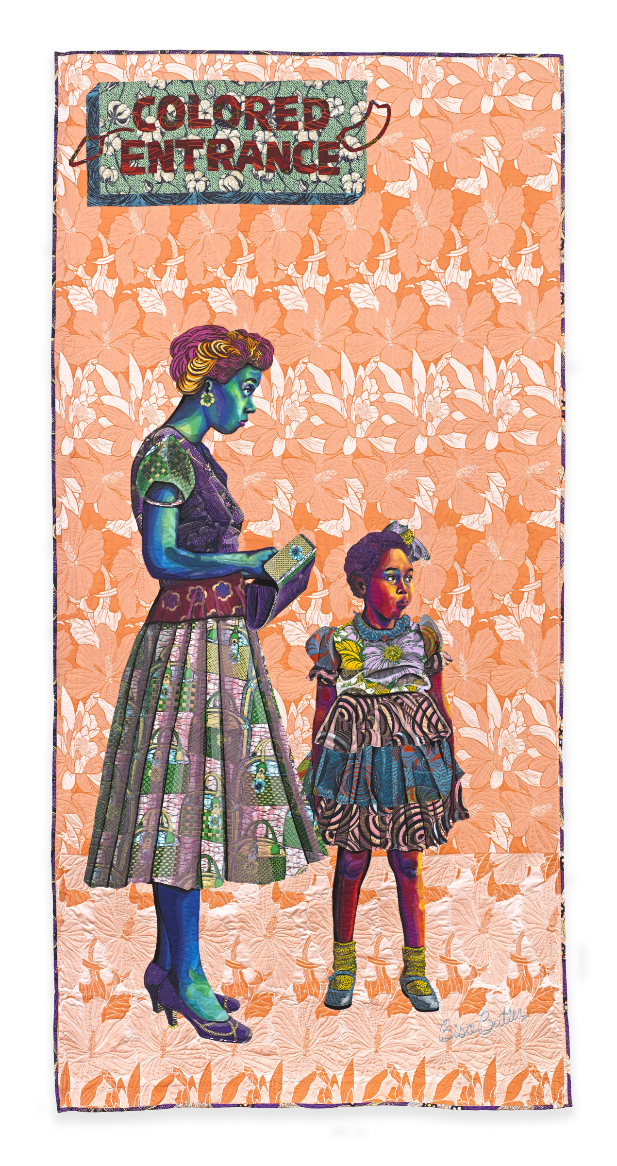 Colored Entrance (after Department Store, Mobile, Alabama by Gordon Parks, 1956)