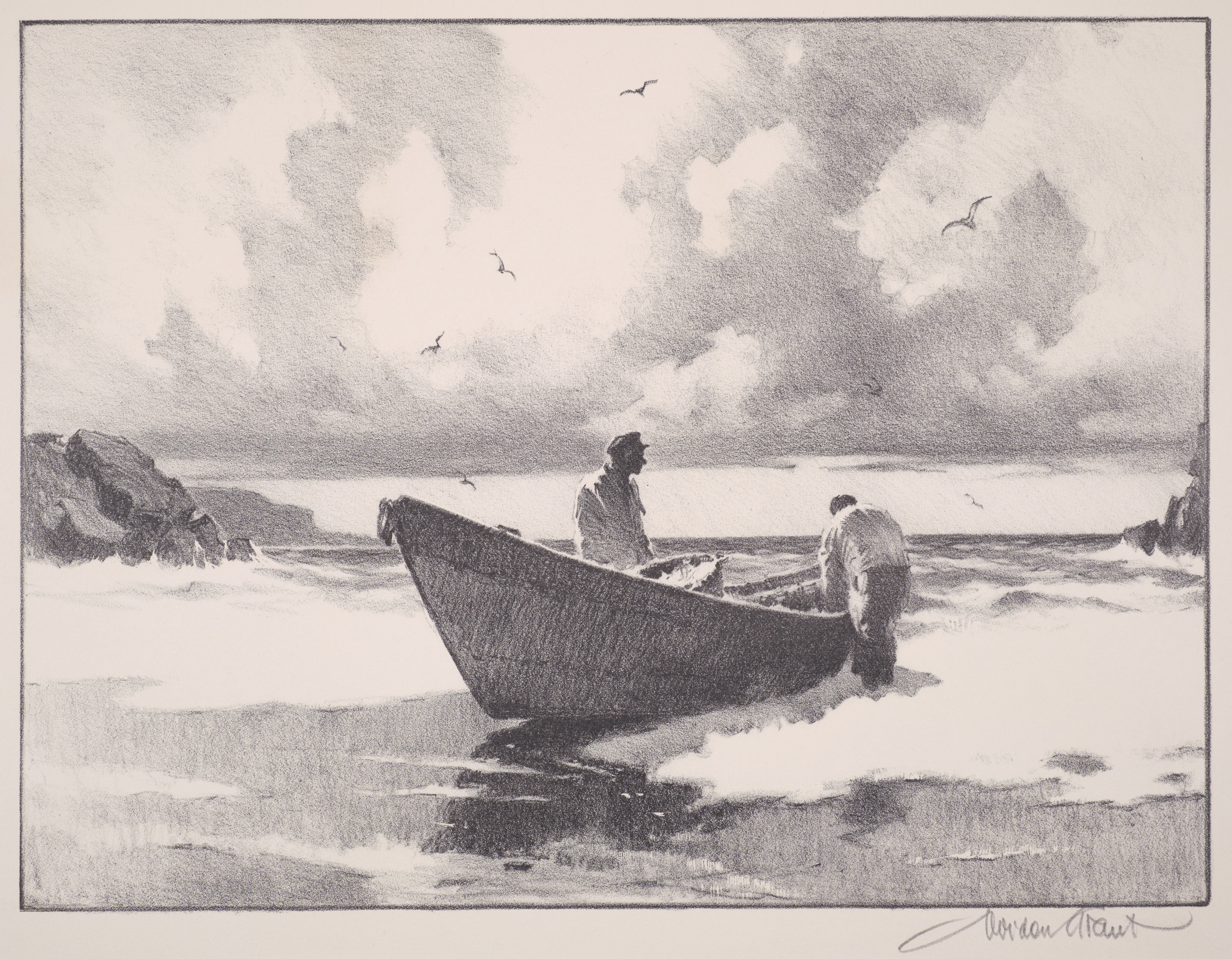 Beaching the Dory