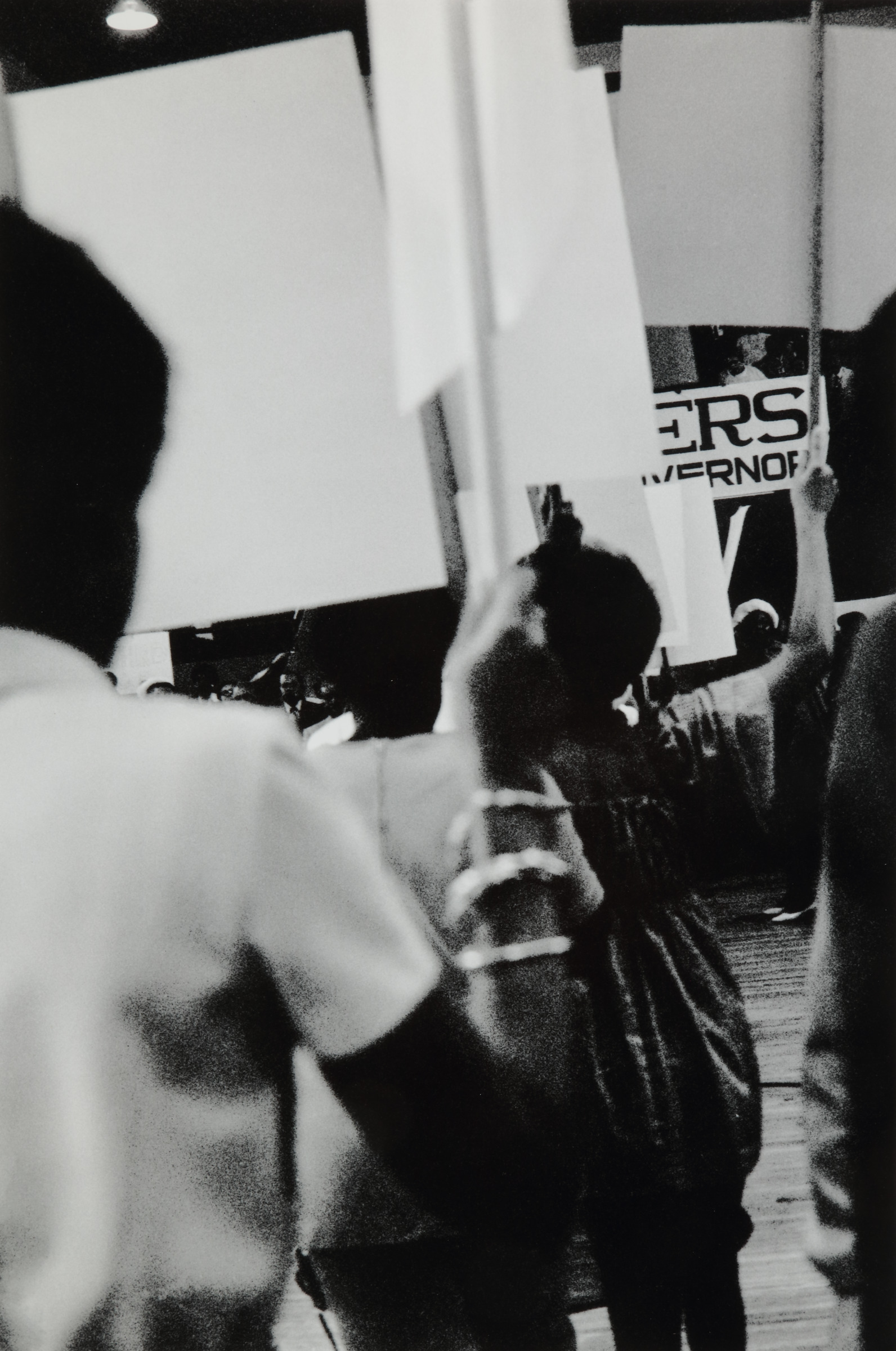 Charles Evers, brother of slain NAACP leader Medgar Evers, runs for governor in the continuing struggle for equal voting rights in Mississippi, Jackson, Mississippi